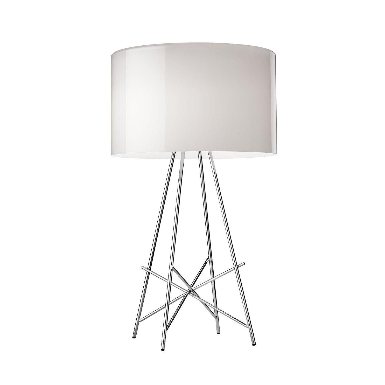 RAY Table Lamp Glass with Metal Base