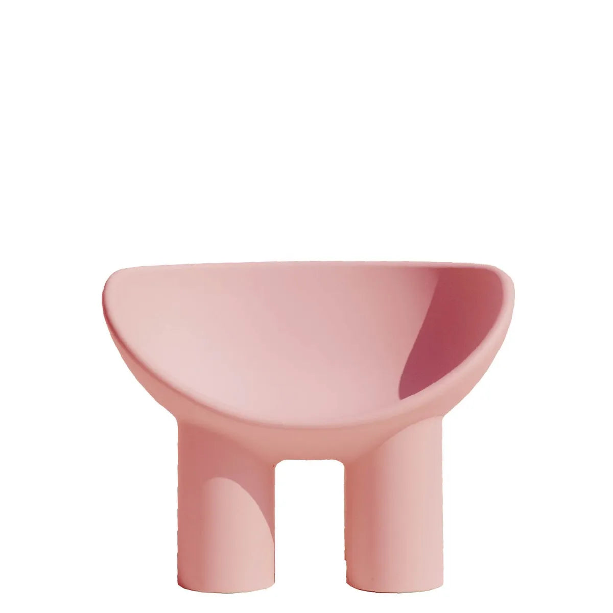Rosa Poly -Poly -Sessel
