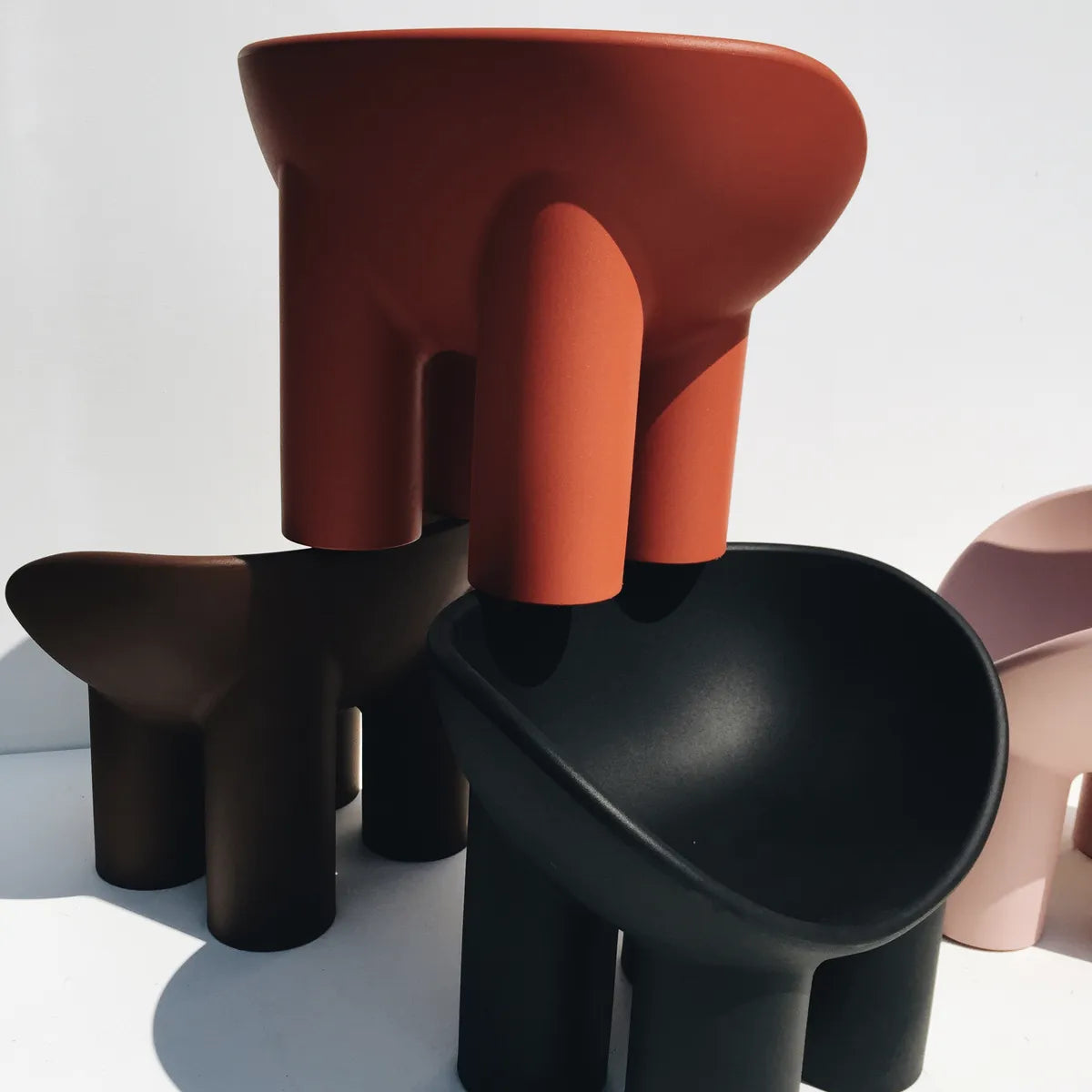 Chair ROLLE Coal Poly