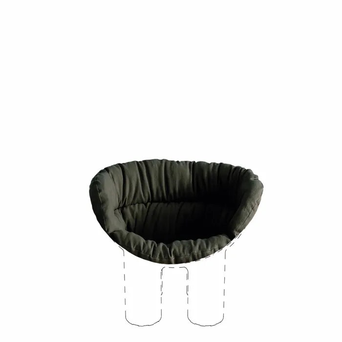Rosa Poly -Poly -Sessel