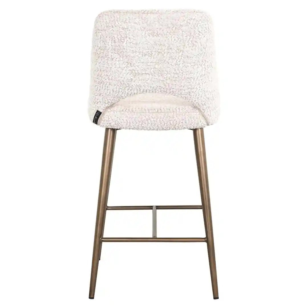 DELPHINE cream bar stool