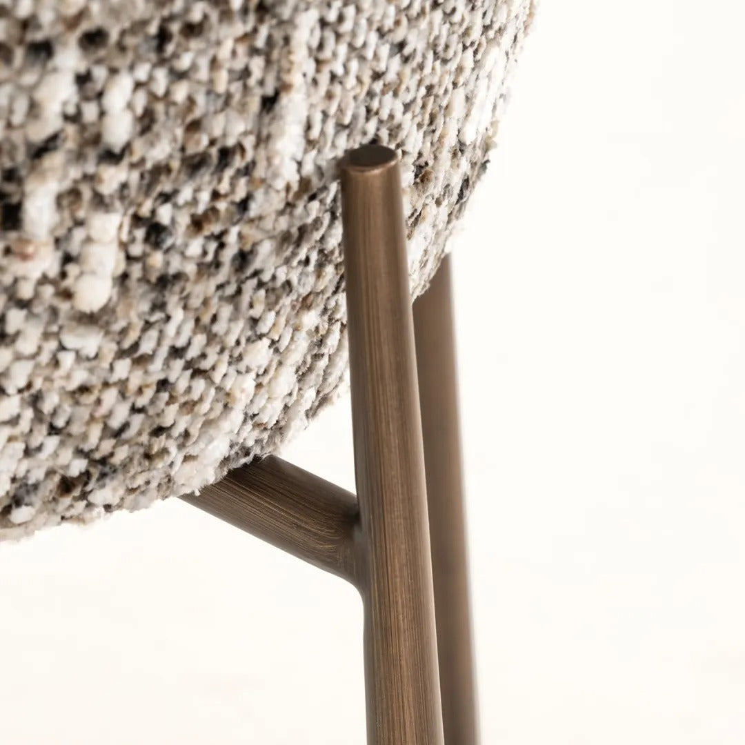 ODARBY brown stool