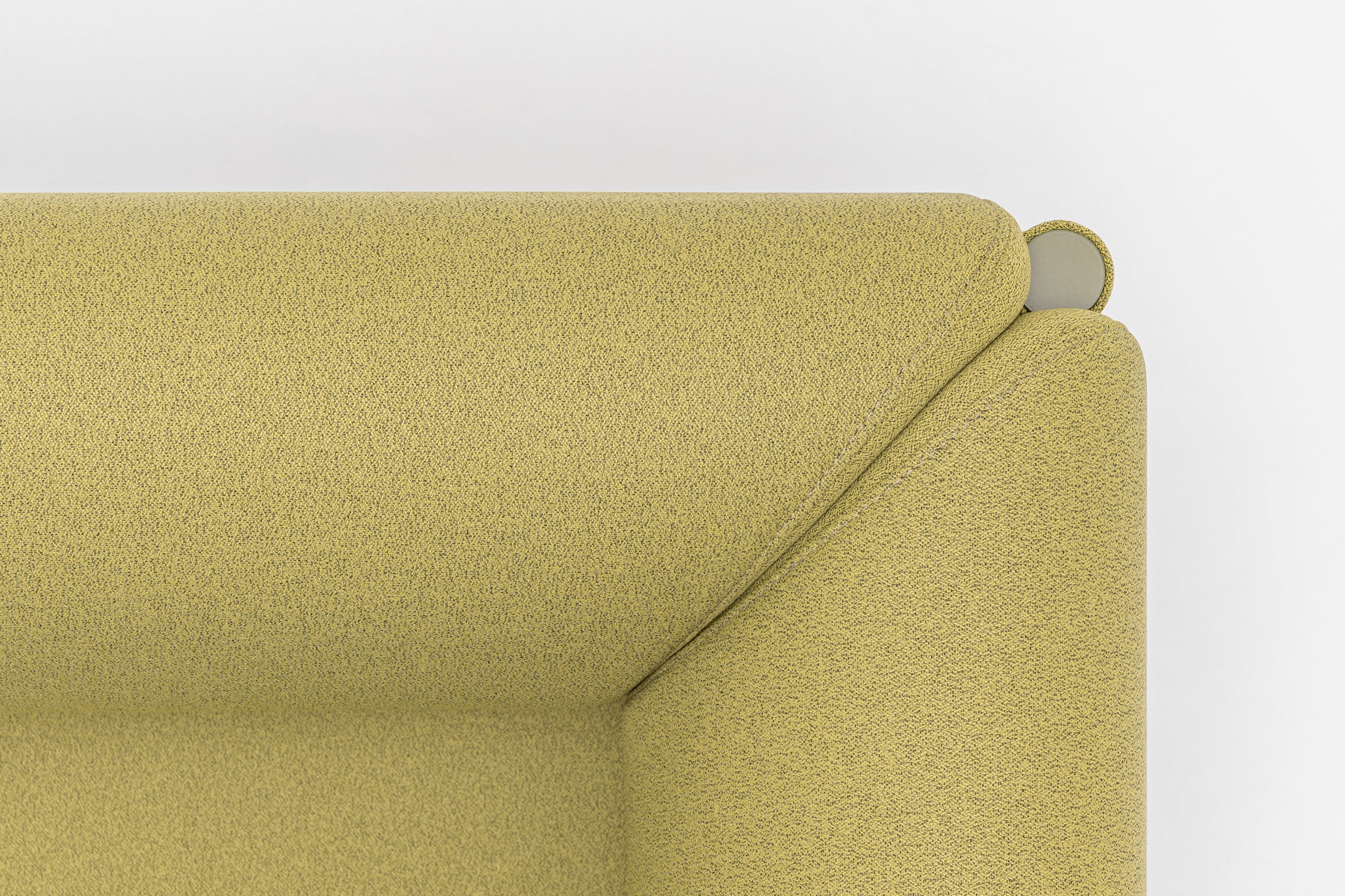 2-seater Sofa low upholstered stilt