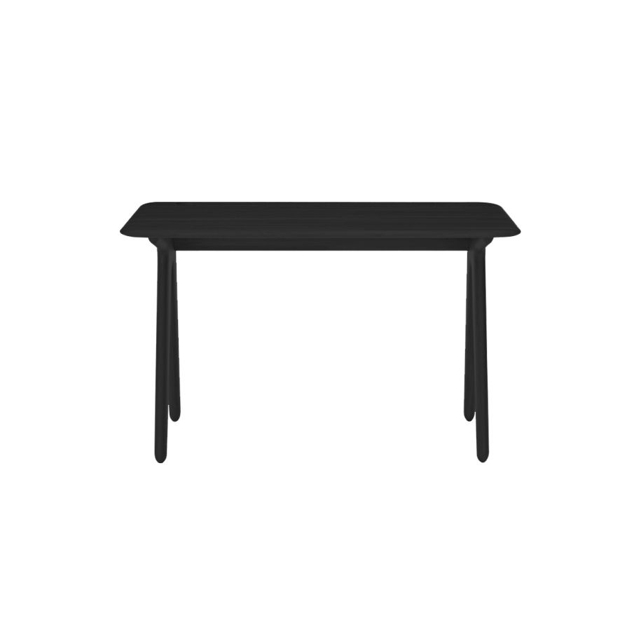 SLAB Desk Black Oak Wood