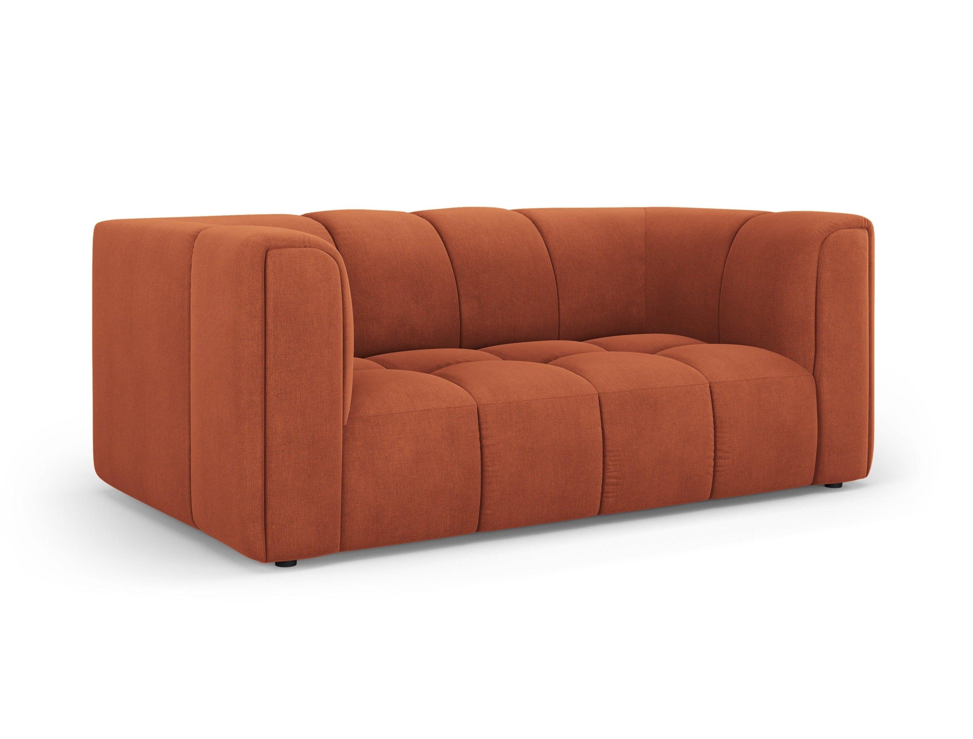 Sofa 2-osobowa FRANCESCA terracotta szenil Milo Casa Eye on Design