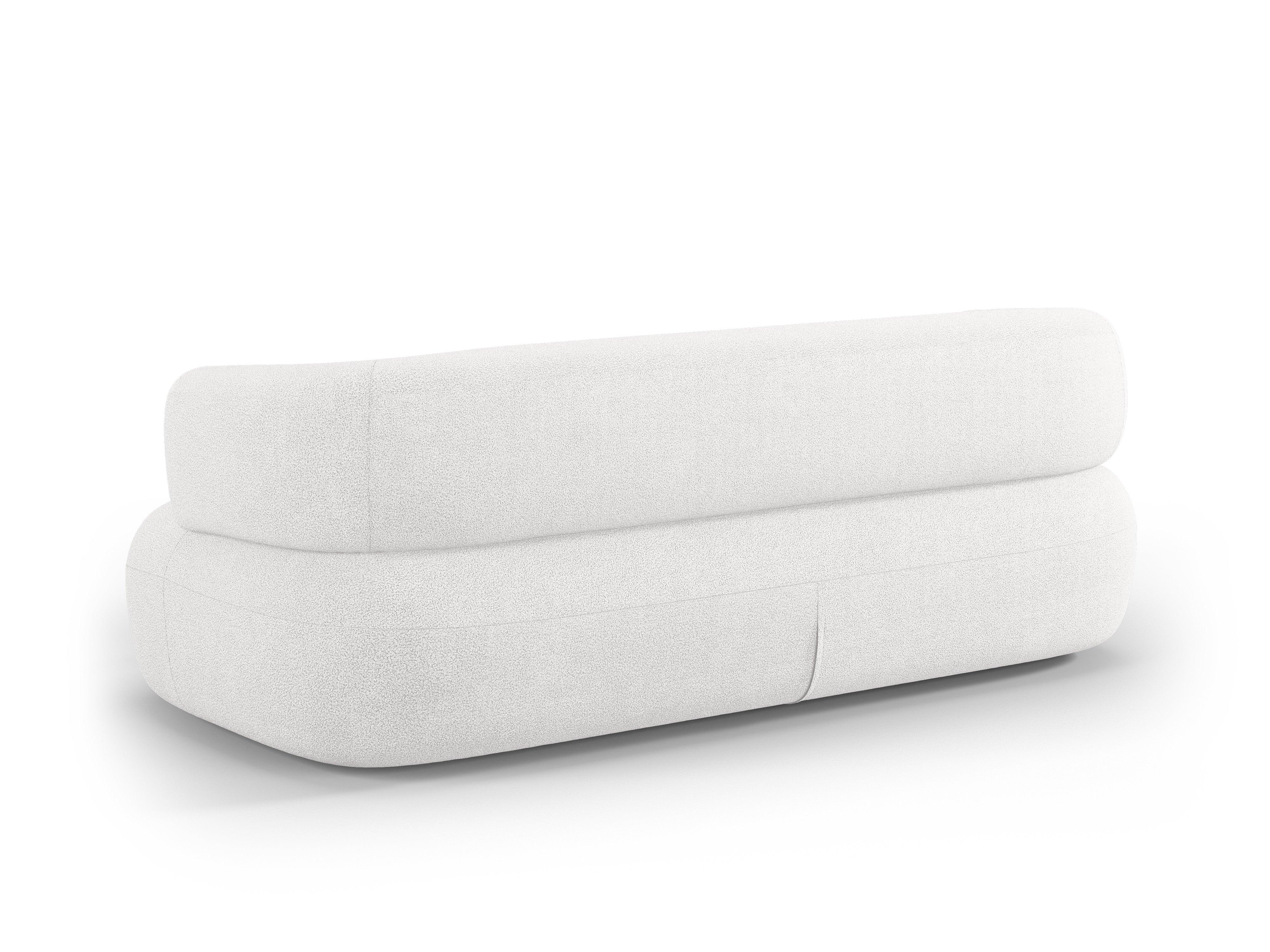 Sofa 3-osobowa ALDRIN biały boucle Windsor & Co Eye on Design