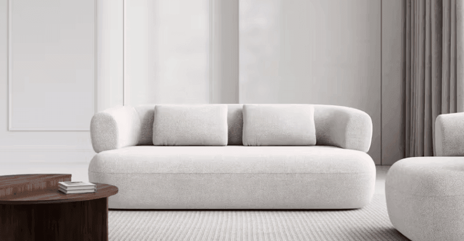 Sofa 3-osobowa ALDRIN zielony szenil Windsor & Co Eye on Design