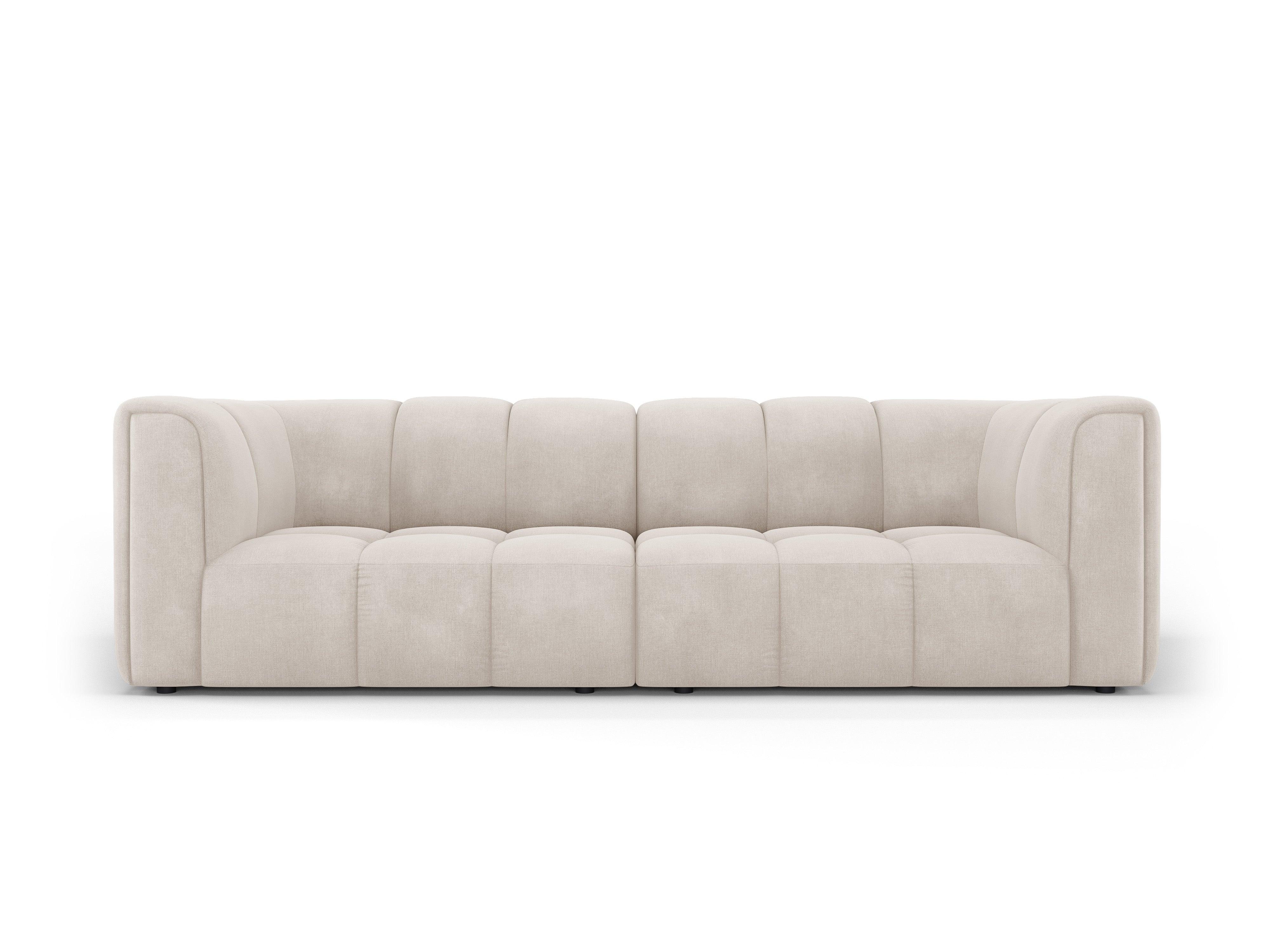 Sofa 3-osobowa FRANCESCA beżowy szenil Milo Casa Eye on Design