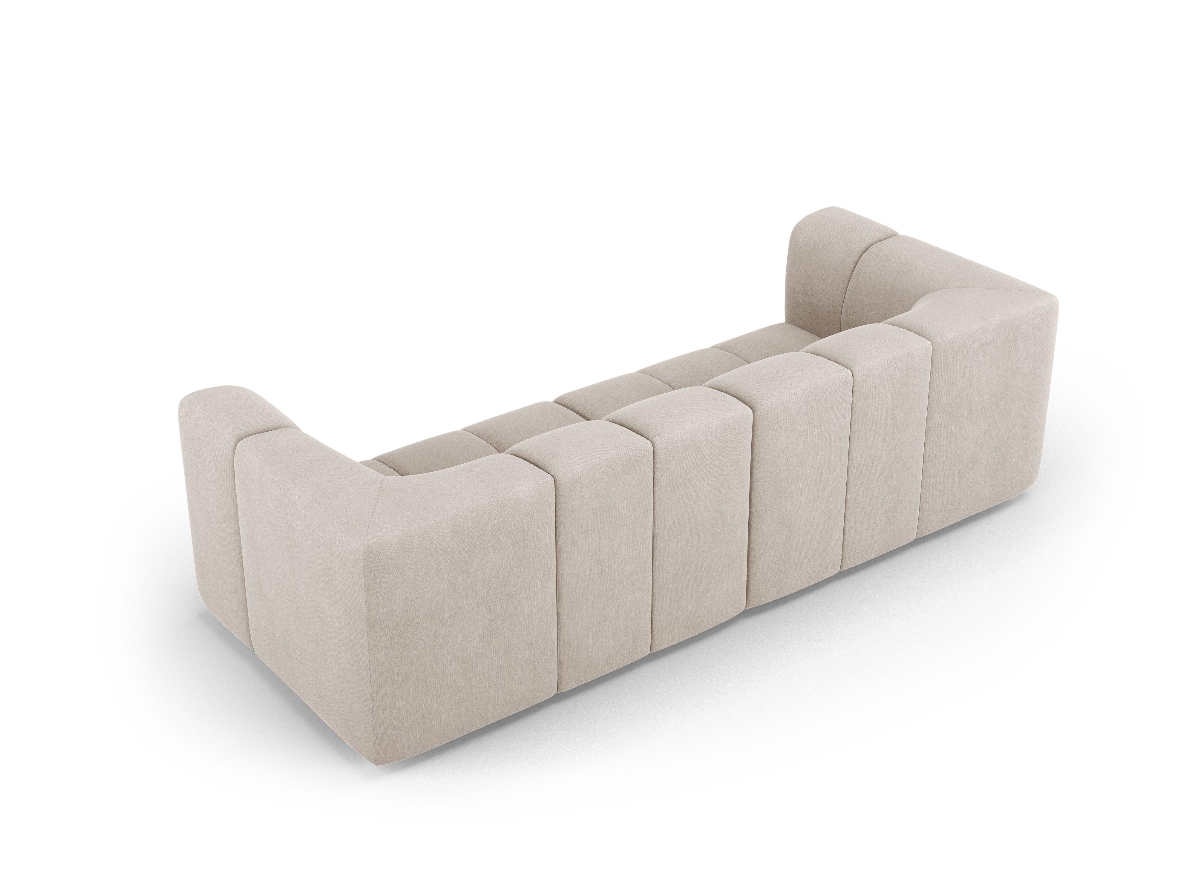 Sofa 3-osobowa FRANCESCA beżowy szenil Milo Casa Eye on Design
