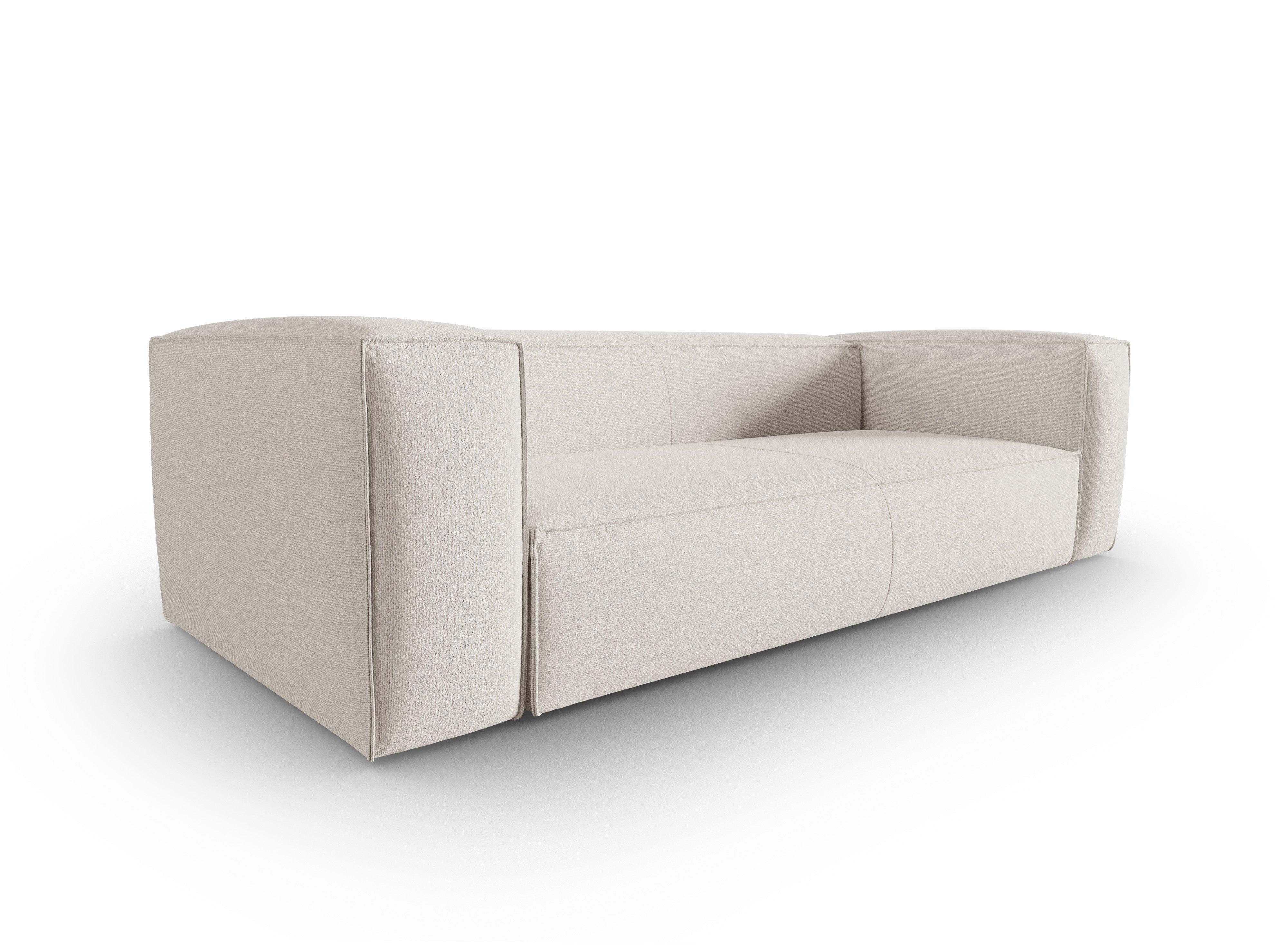 Sofa 4-osobowa MACKAY kość słoniowa boucle Cosmopolitan Design Eye on Design