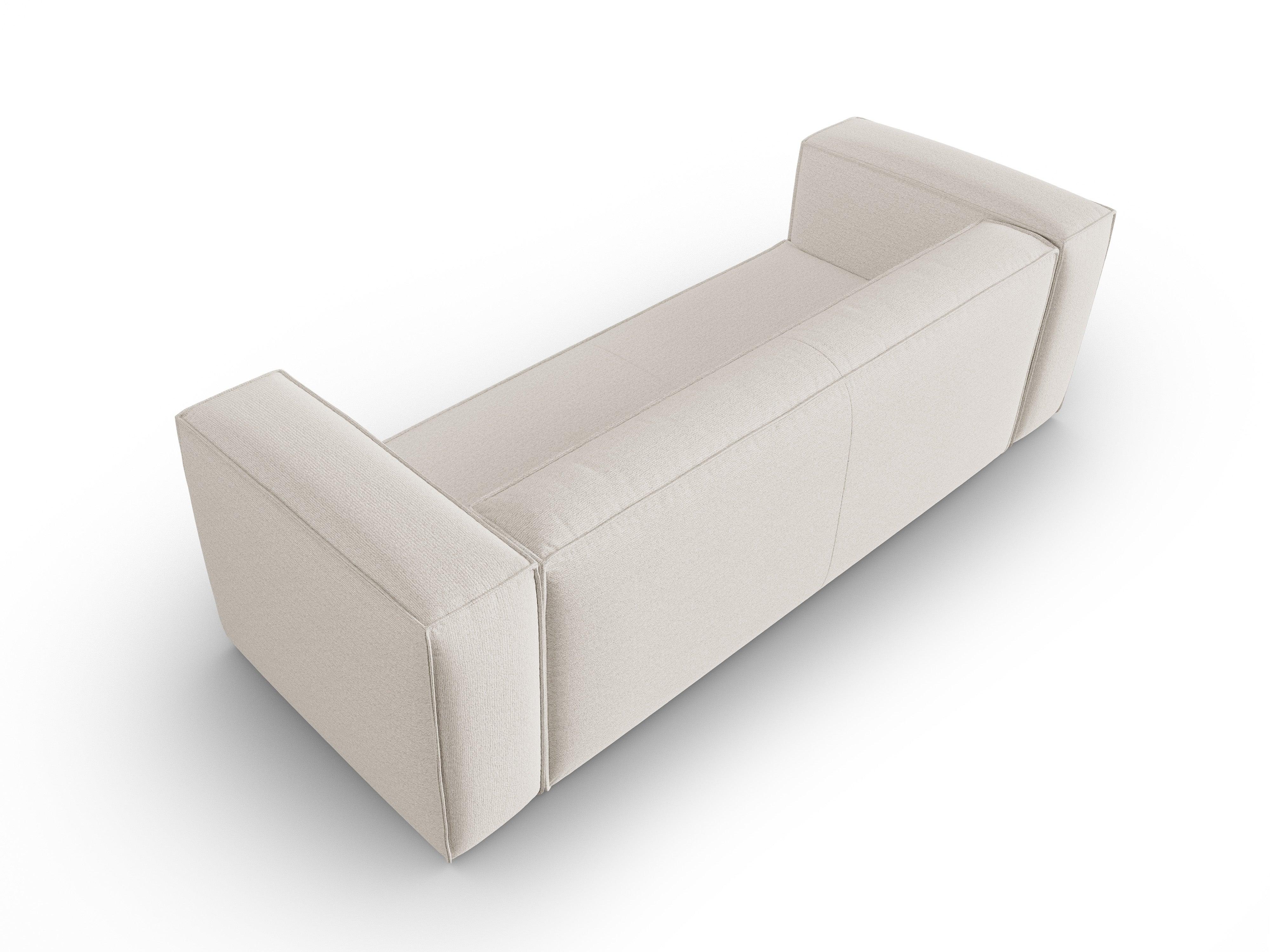 Sofa 4-osobowa MACKAY kość słoniowa boucle Cosmopolitan Design Eye on Design