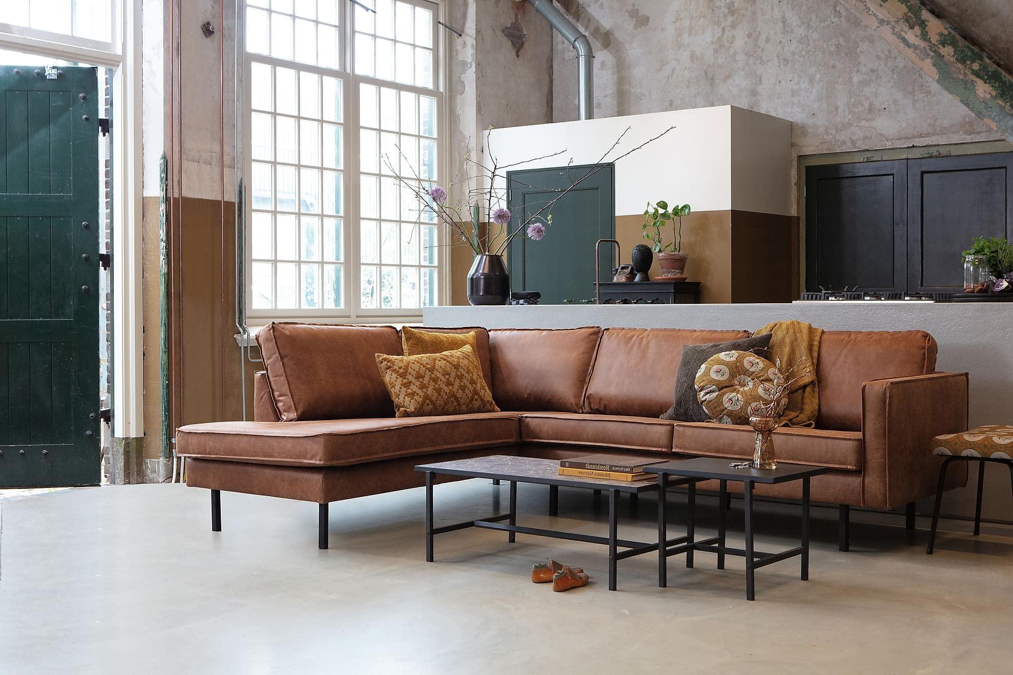 Sofa aksamitna 3-osobowa RODEO antracytowy Be Pure Eye on Design