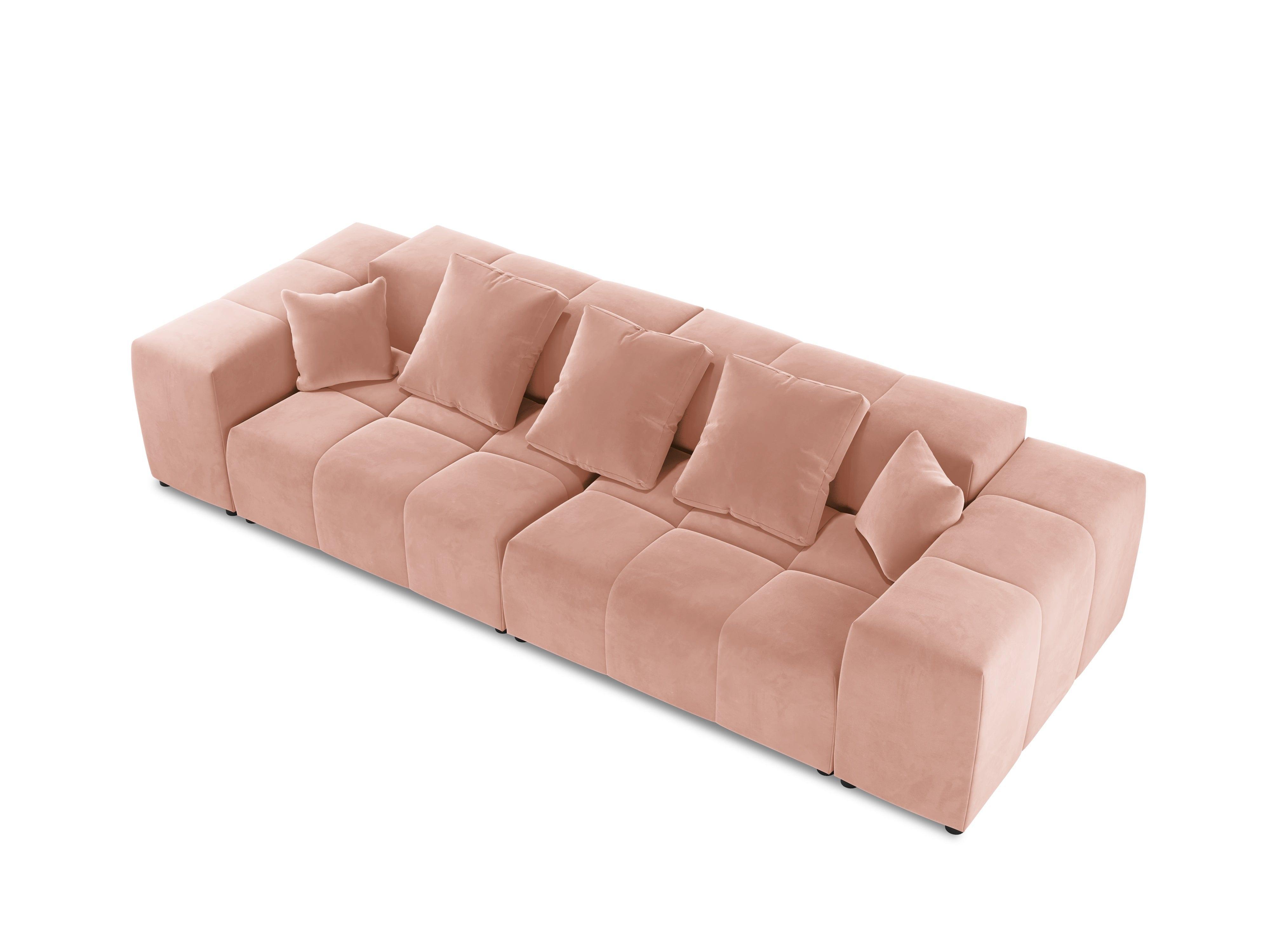 Sofa aksamitna ROME różowy Cosmopolitan Design Eye on Design