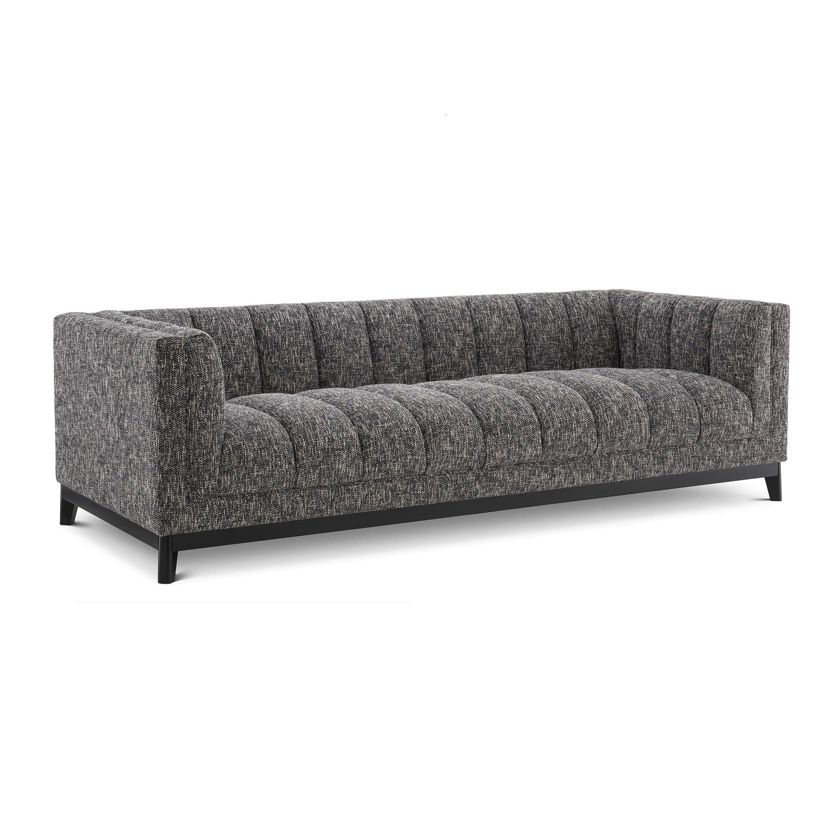 Sofa DITMAR ciemnoszary melanż Eichholtz Eye on Design