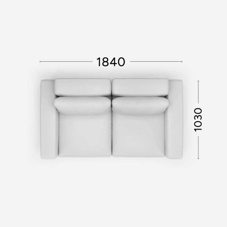 Sofa LENA Rosanero 184x103 cm Grupa 0 Eye on Design