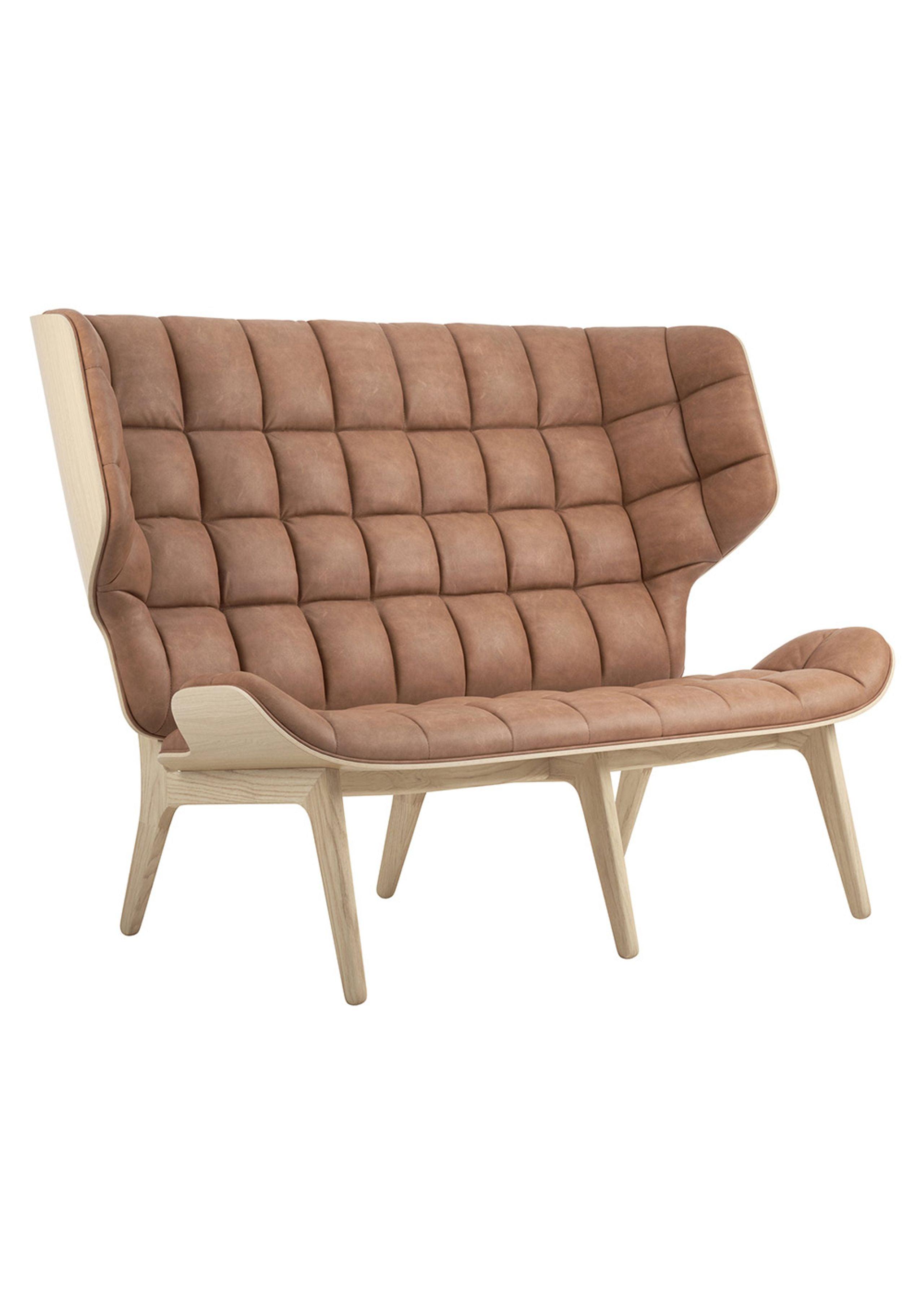 Sofa MAMMOTH dębowy z ekoskórą NORR11 Eye on Design