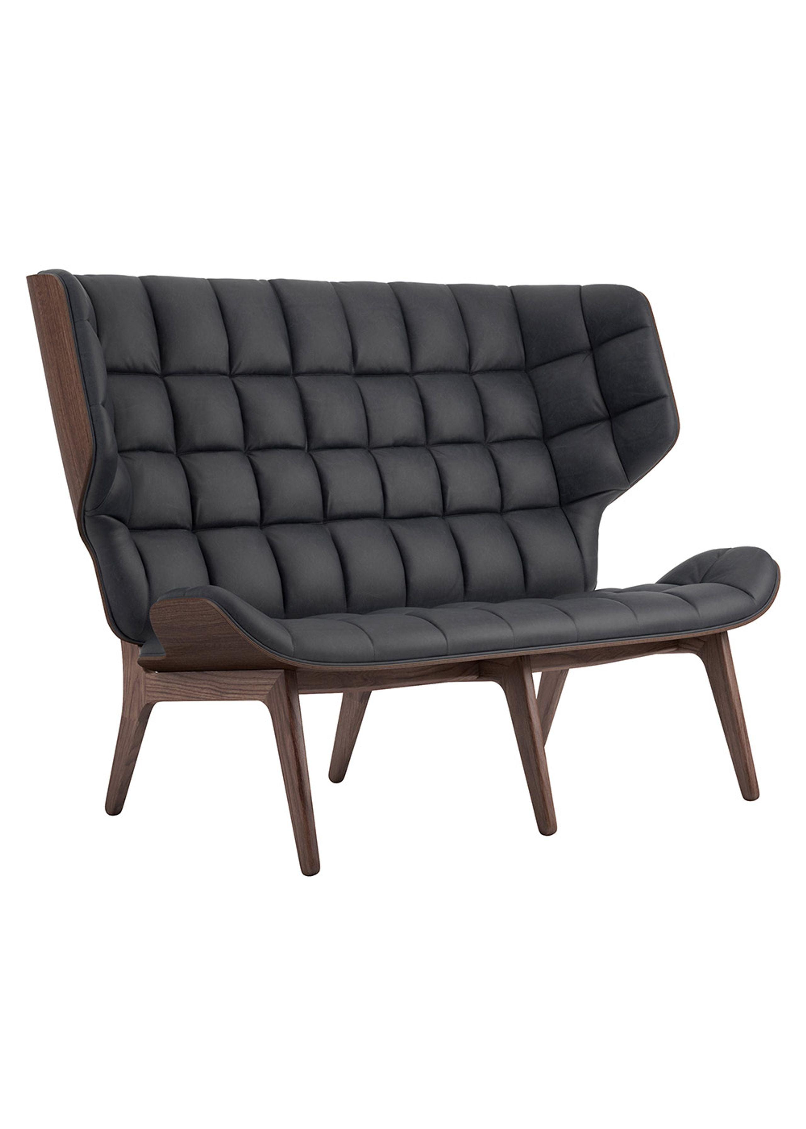 Sofa MAMMOTH dębowy z ekoskórą NORR11 Eye on Design