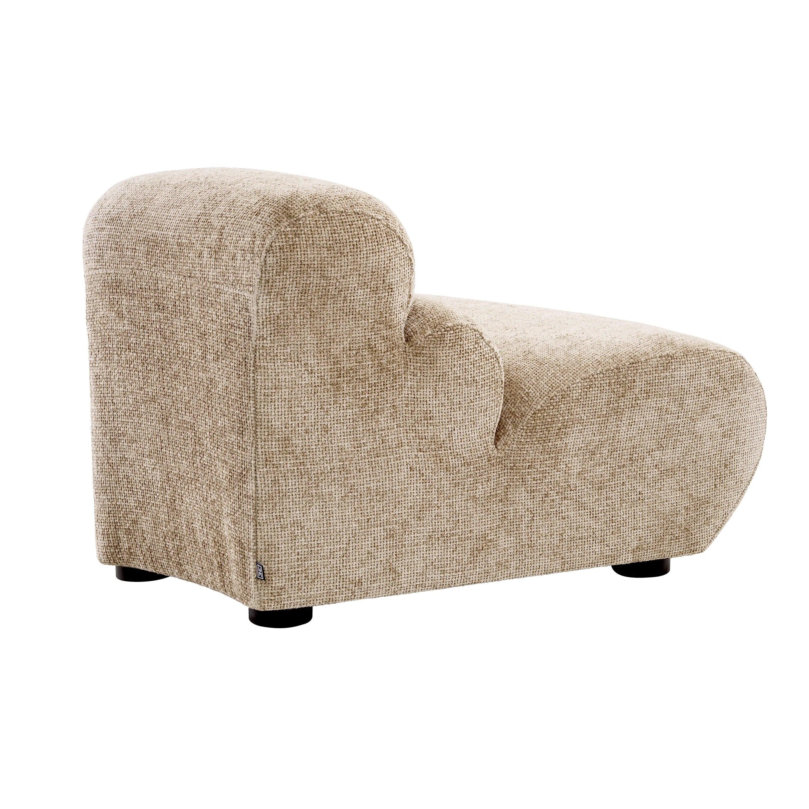 Sofa modułowa LINDAU - narożnik zewnętrzny piaskowy Eichholtz Eye on Design