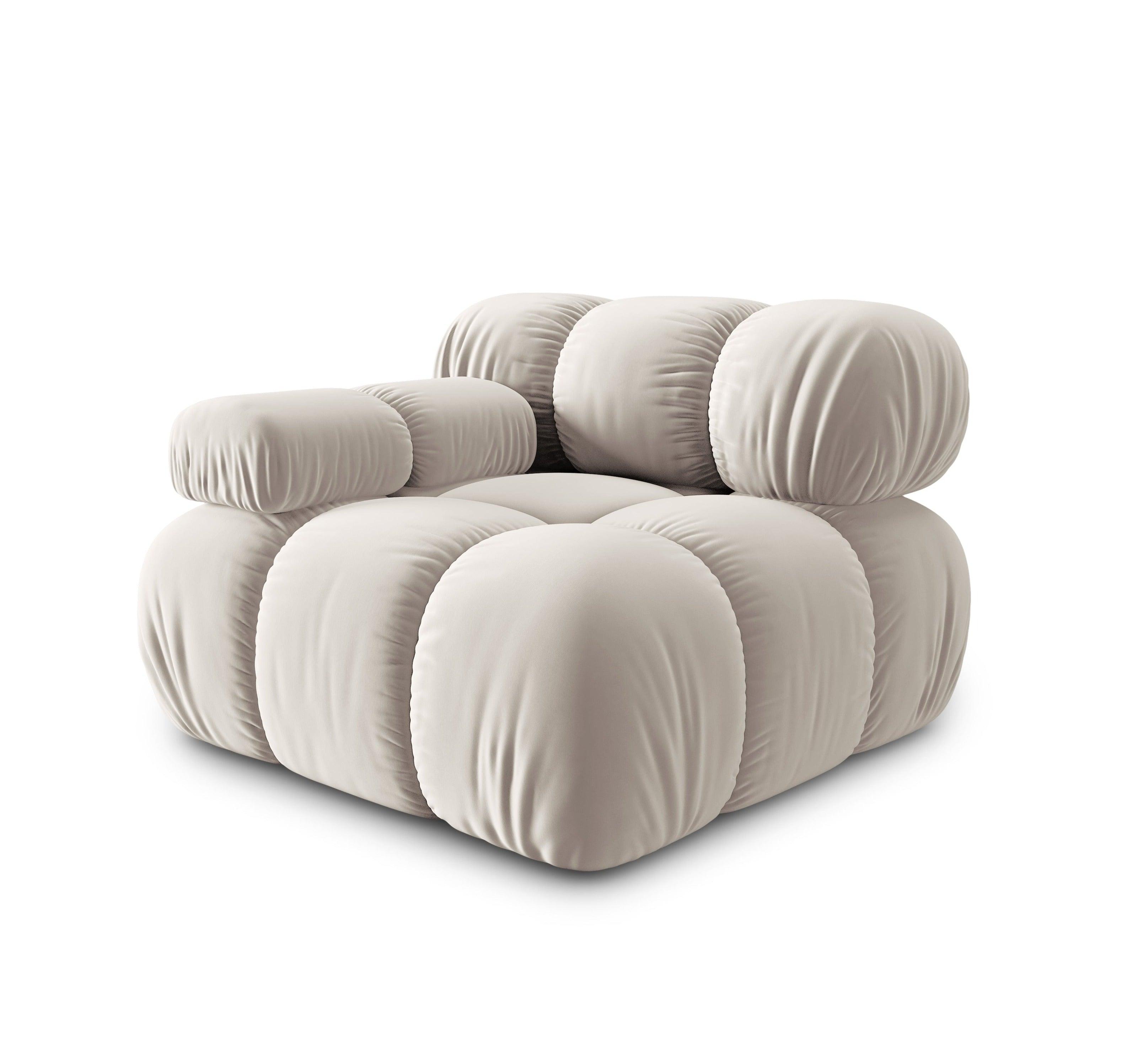 Sofa modułowa TROPEA - moduł lewostronny jasnobeżowy Milo Casa Eye on Design