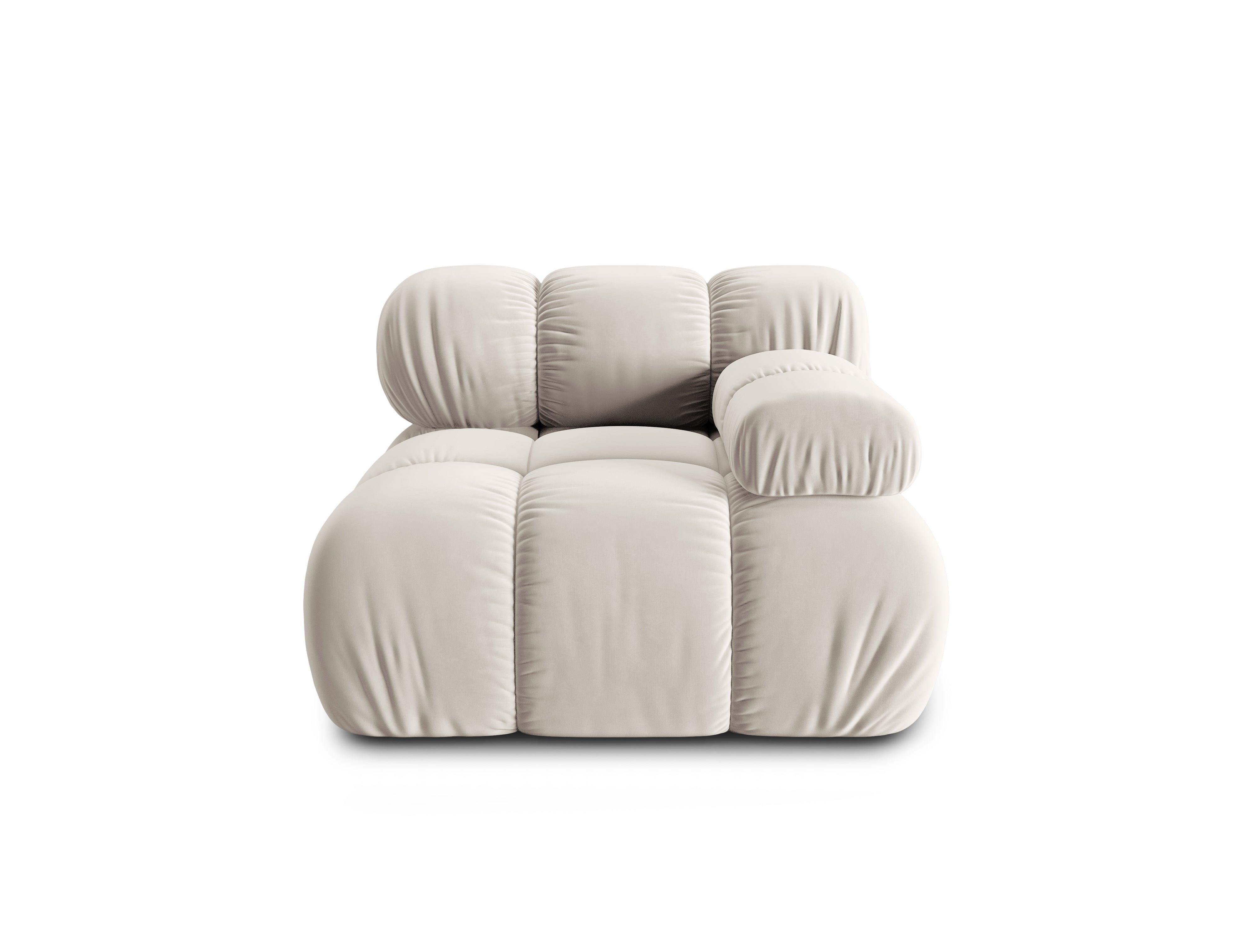 Sofa modułowa TROPEA - moduł prawostronny jasnobeżowy Milo Casa Eye on Design