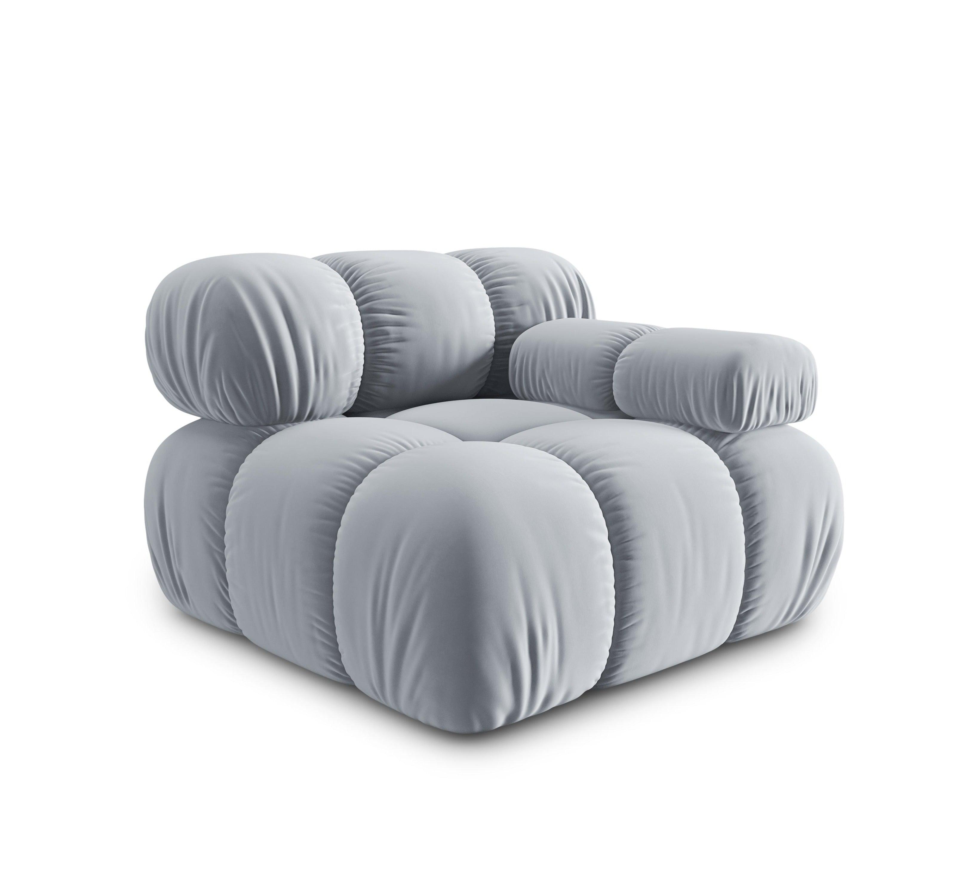 Sofa modułowa TROPEA - moduł prawostronny jasnoniebieski Milo Casa Eye on Design