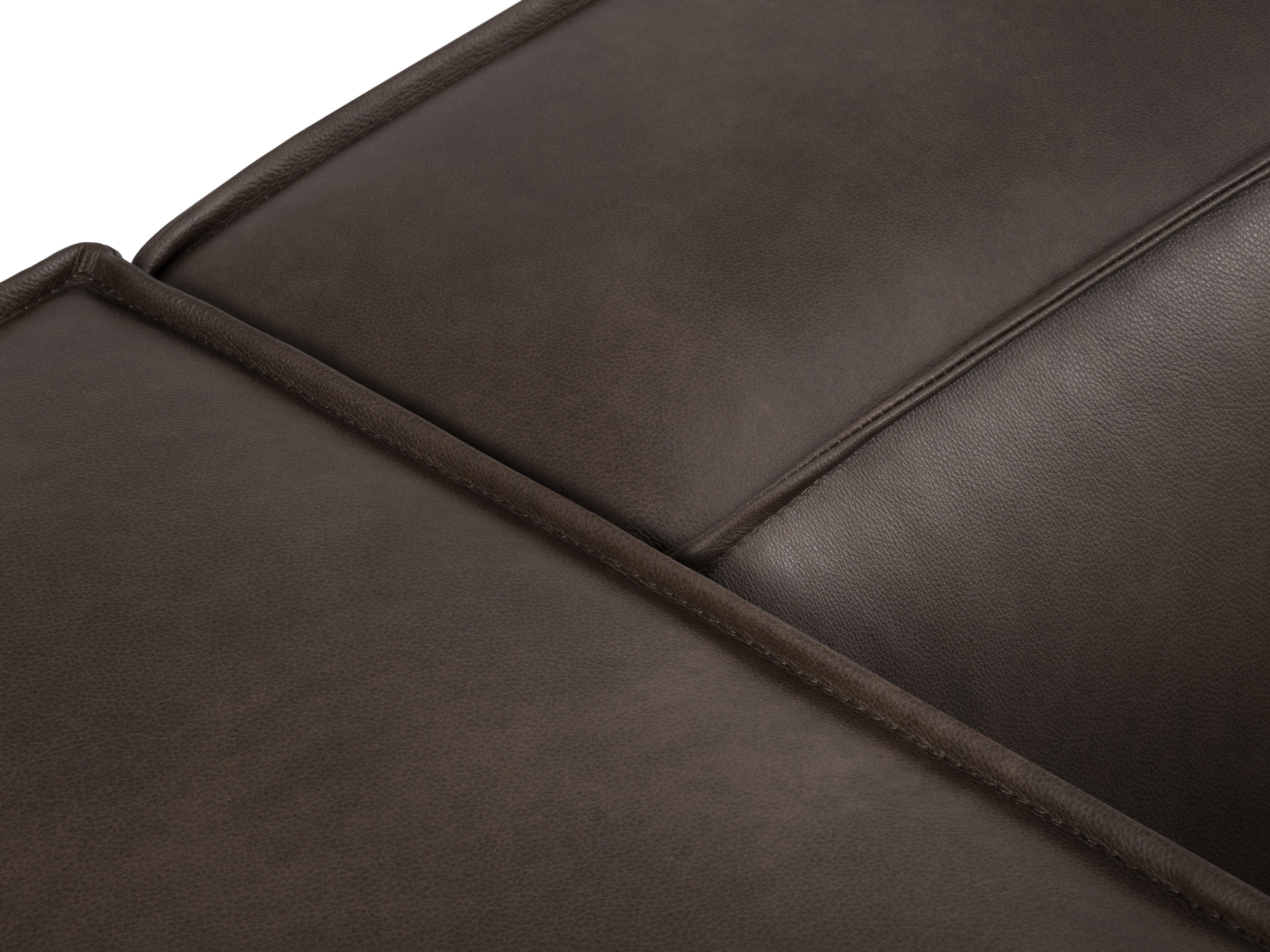 Sofa narożna skórzana MADAME oliwkowy brąz Windsor & Co Eye on Design