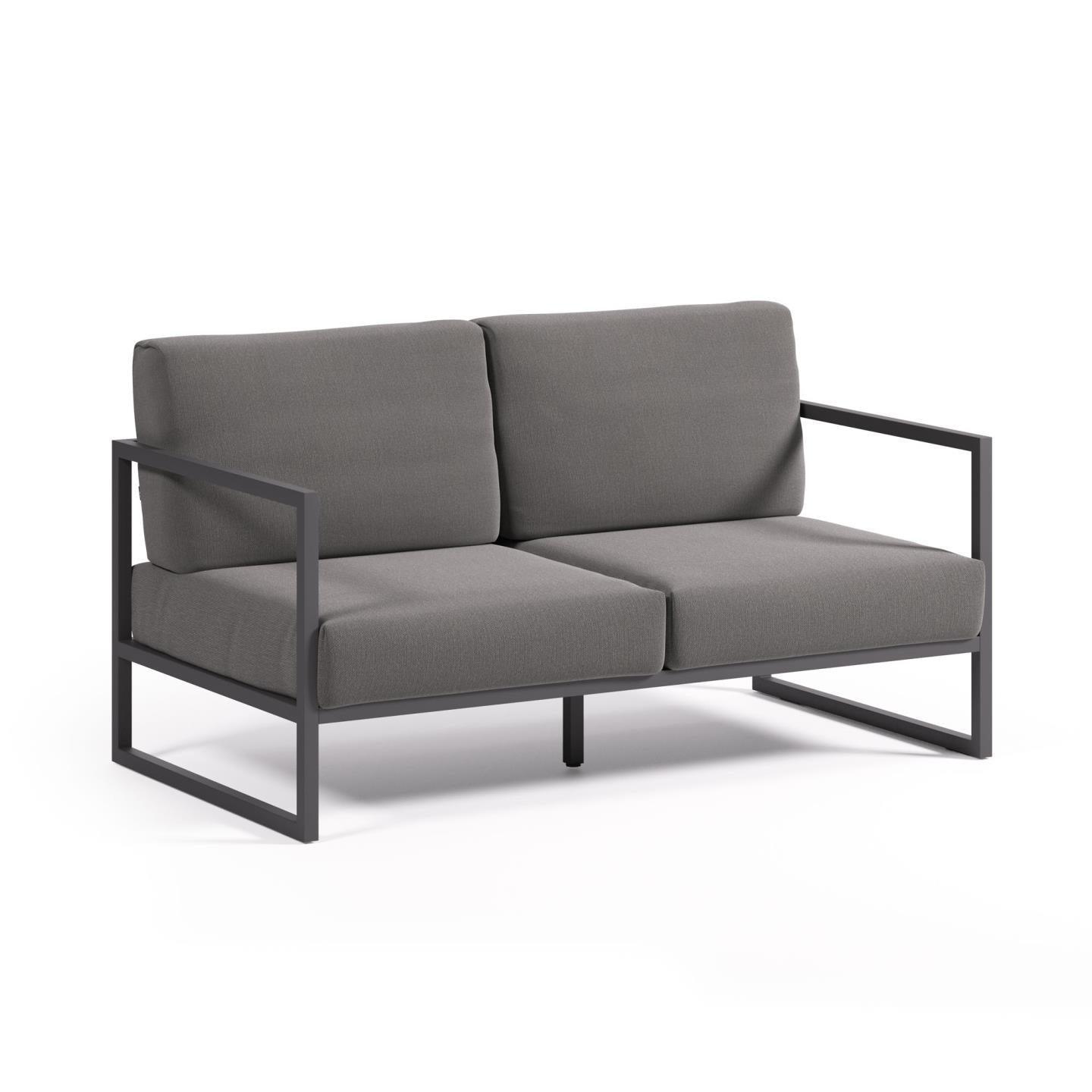 Sofa ogrodowa 2-osobowa COMOVA ciemnoszary La Forma Eye on Design