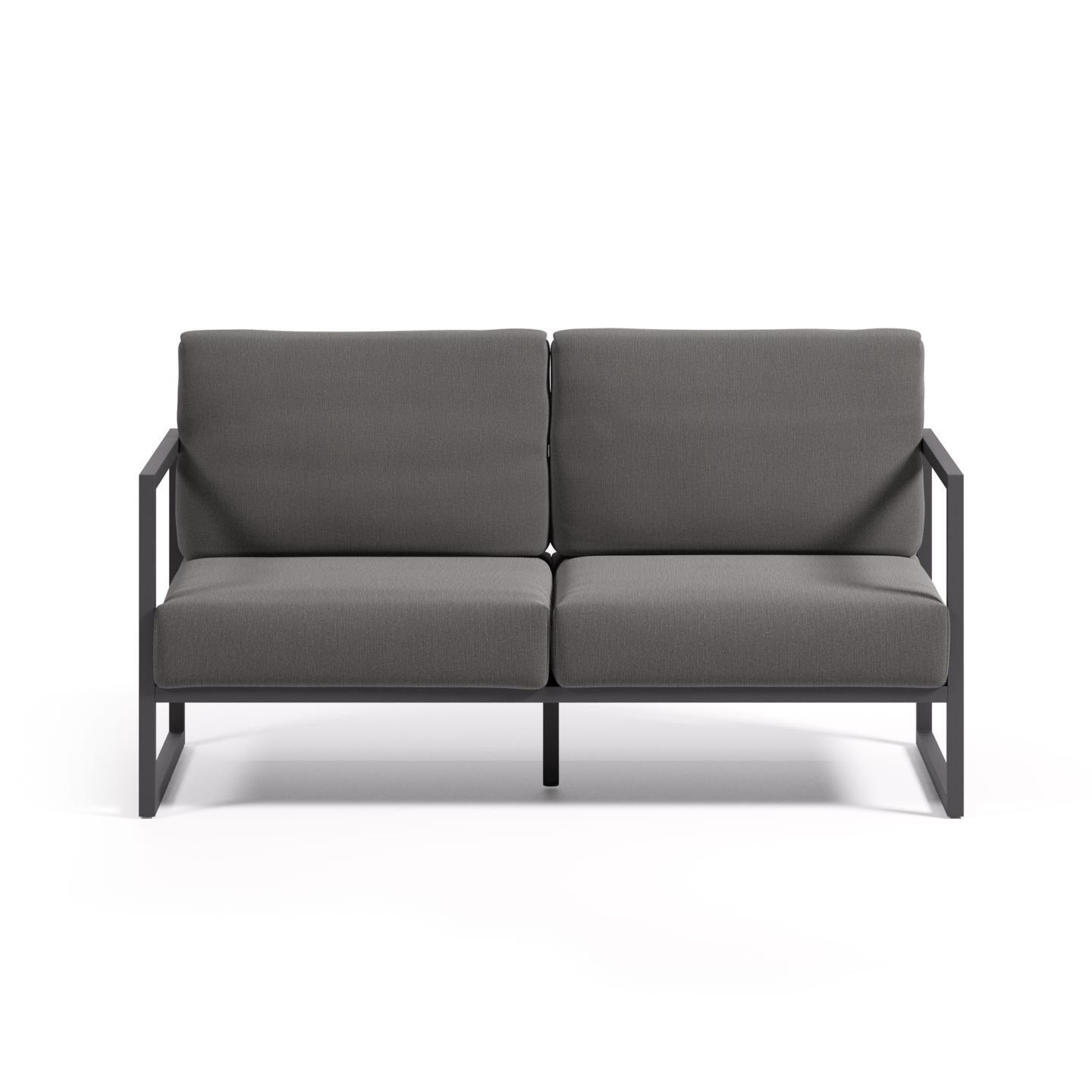 Sofa ogrodowa 2-osobowa COMOVA ciemnoszary La Forma Eye on Design