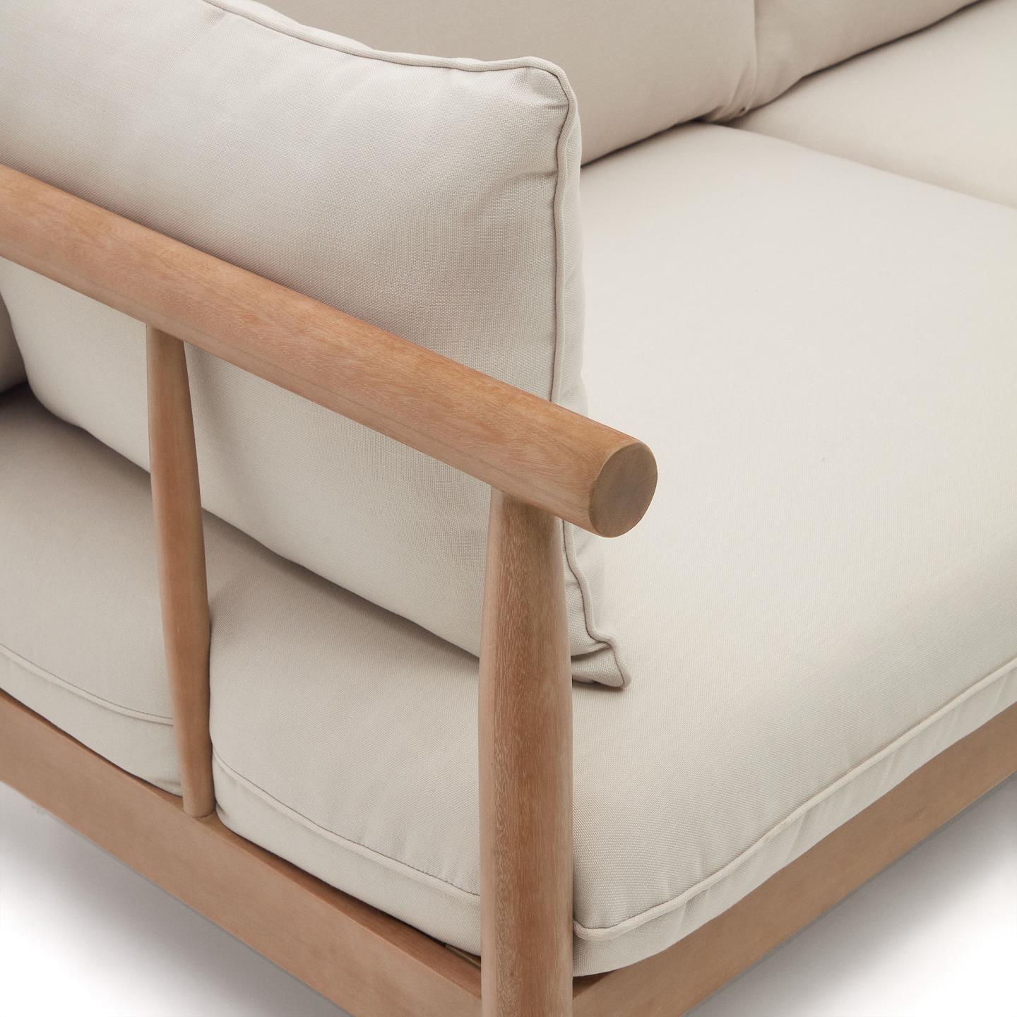 Sofa ogrodowa 2-osobowa SACOVA lite drewno eukaliptusowe La Forma Eye on Design