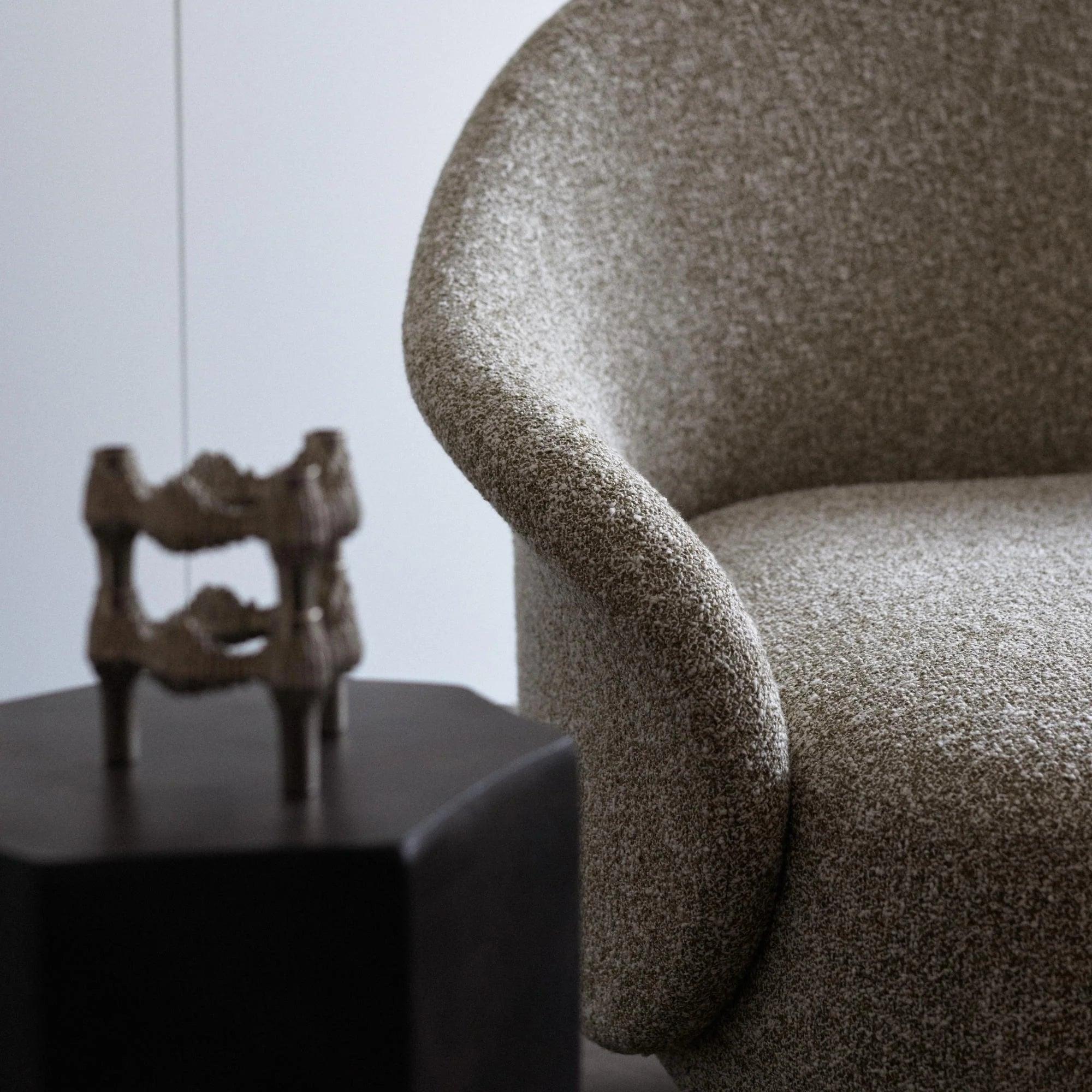 Sofa prawostronna NEW WAVE dębowy NORR11 Eye on Design
