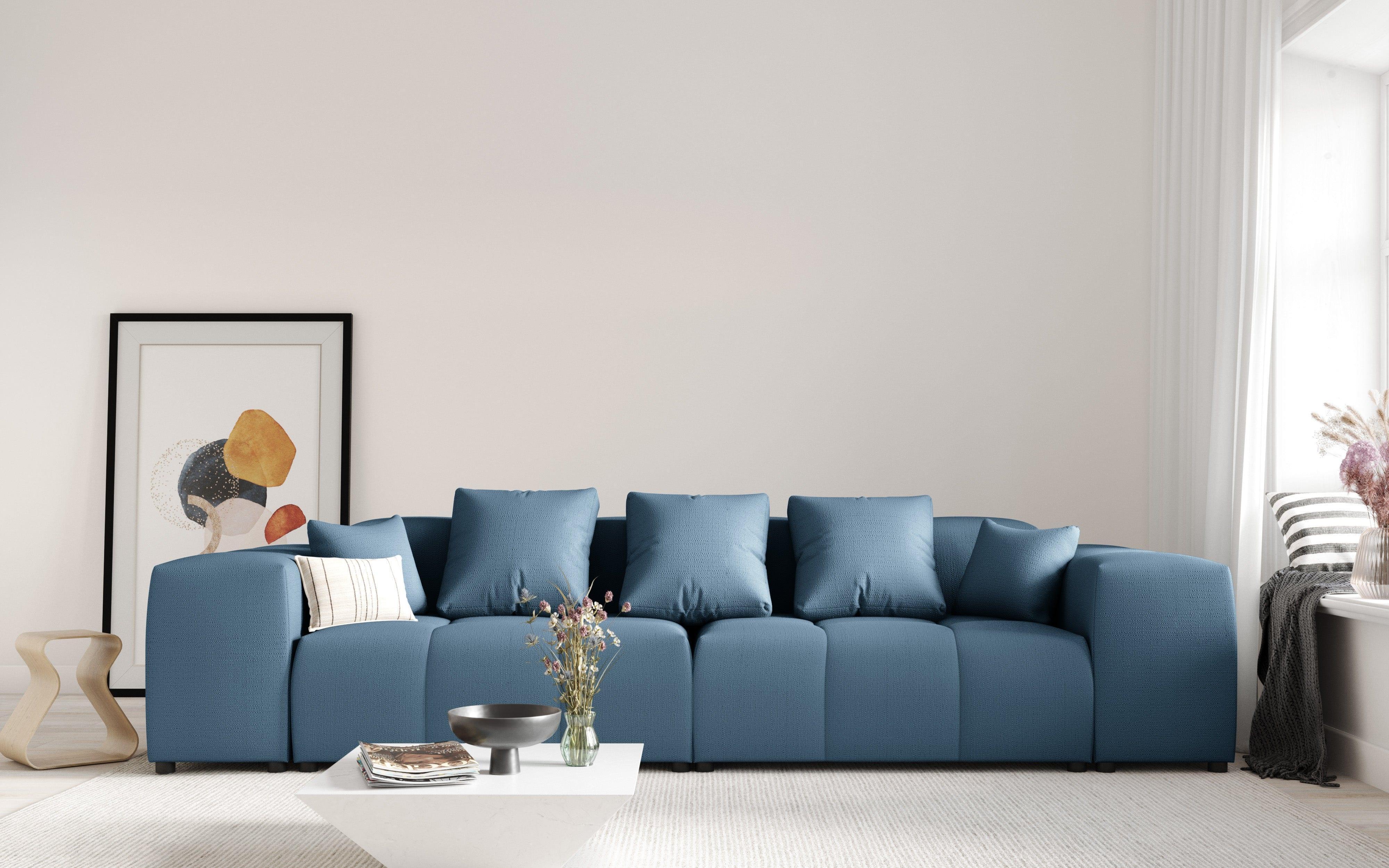 Sofa ROME niebieski Cosmopolitan Design Eye on Design