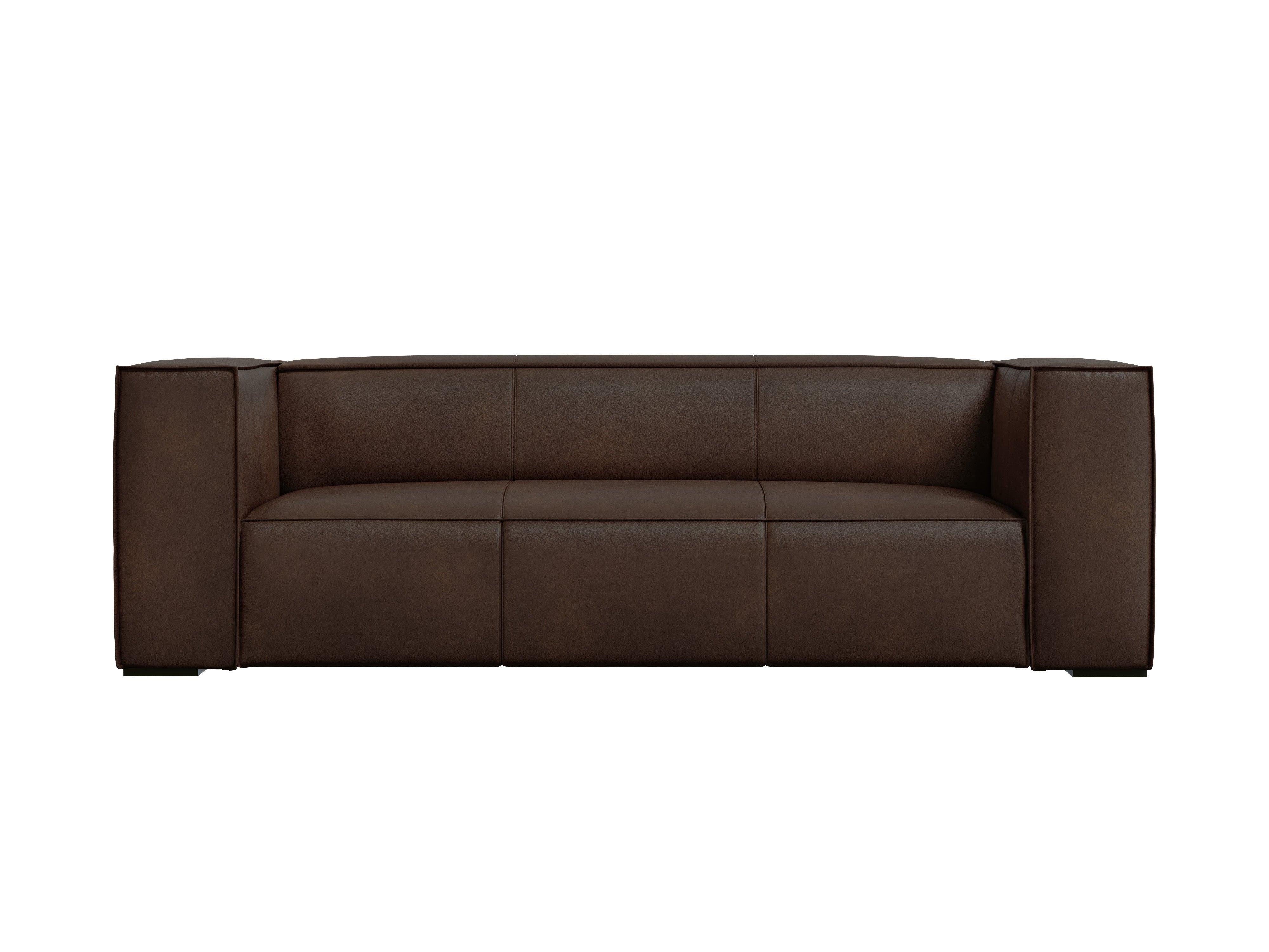 Sofa skórzana 3-osobowa MADAME czekoladowy brąz Windsor & Co Eye on Design