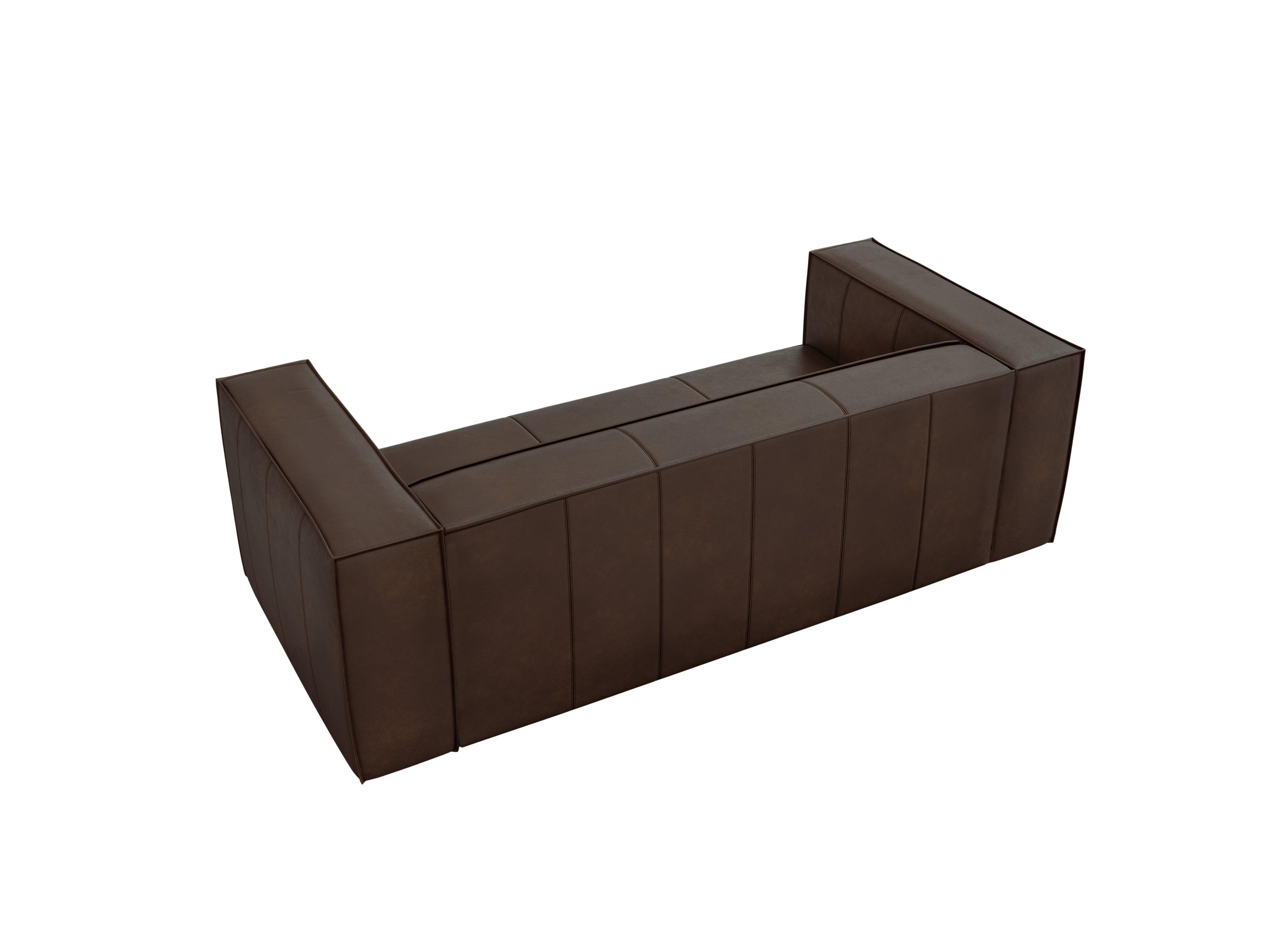 Sofa skórzana 3-osobowa MADAME czekoladowy brąz Windsor & Co Eye on Design