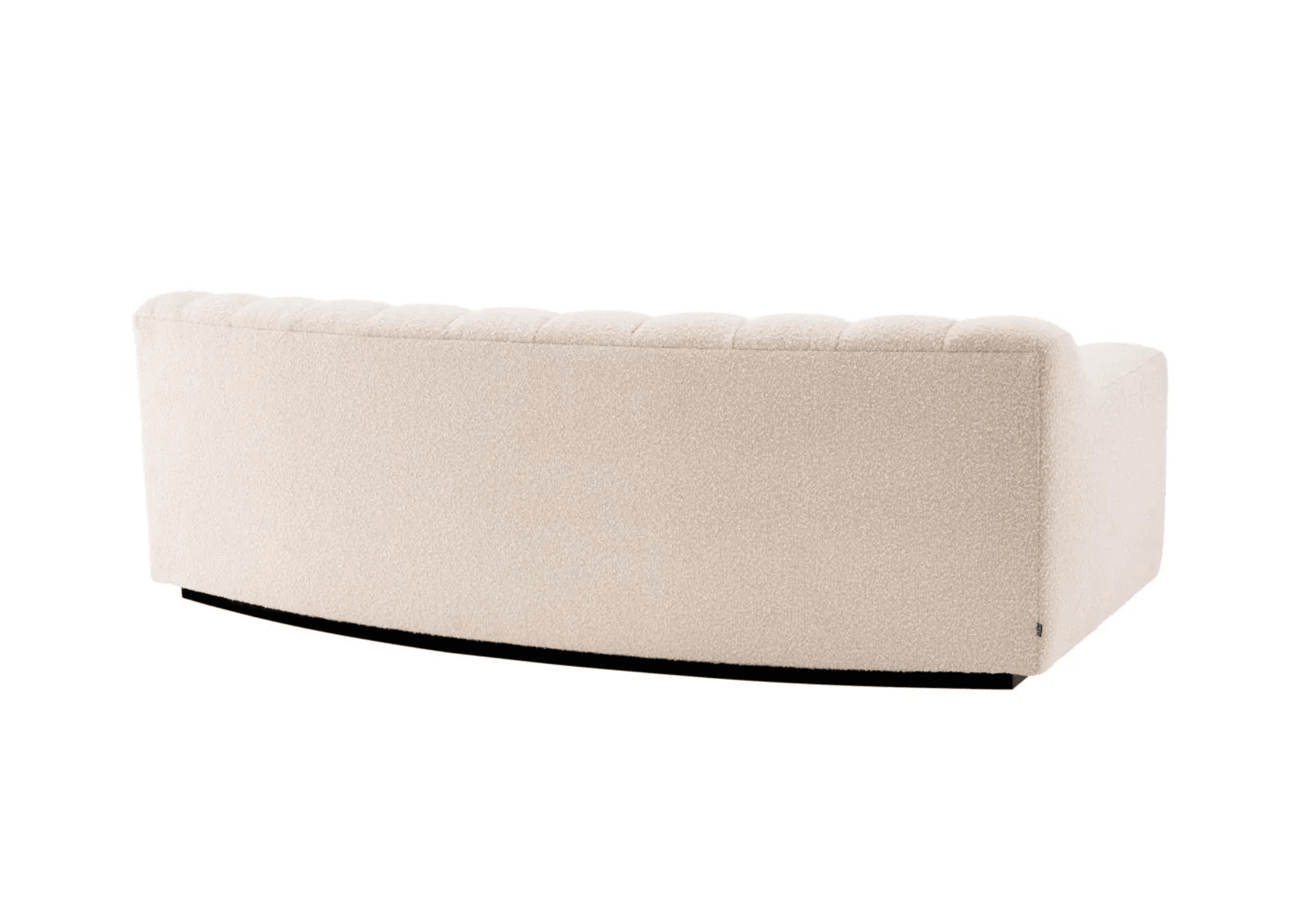 Sofa w tkaninie boucle KELLY kremowy - poekspozycyjna Eichholtz Eye on Design