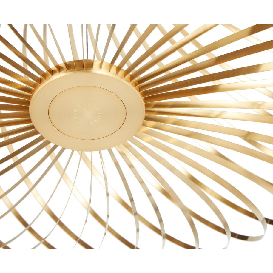Spring zloty hanging lamp