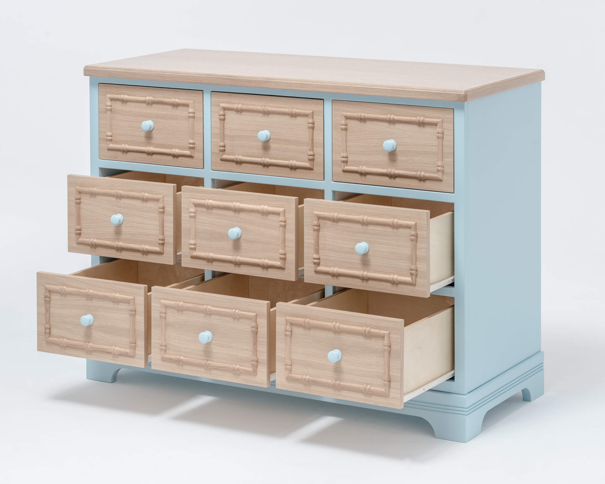 SOFIA 9 Chest of Drawers Blue
