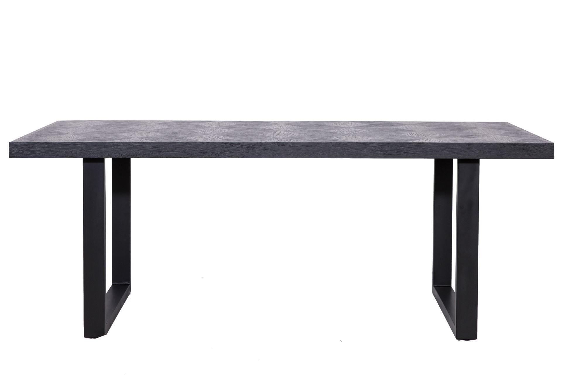 Stół BLAX czarny fornir dębowy Richmond Interiors Eye on Design