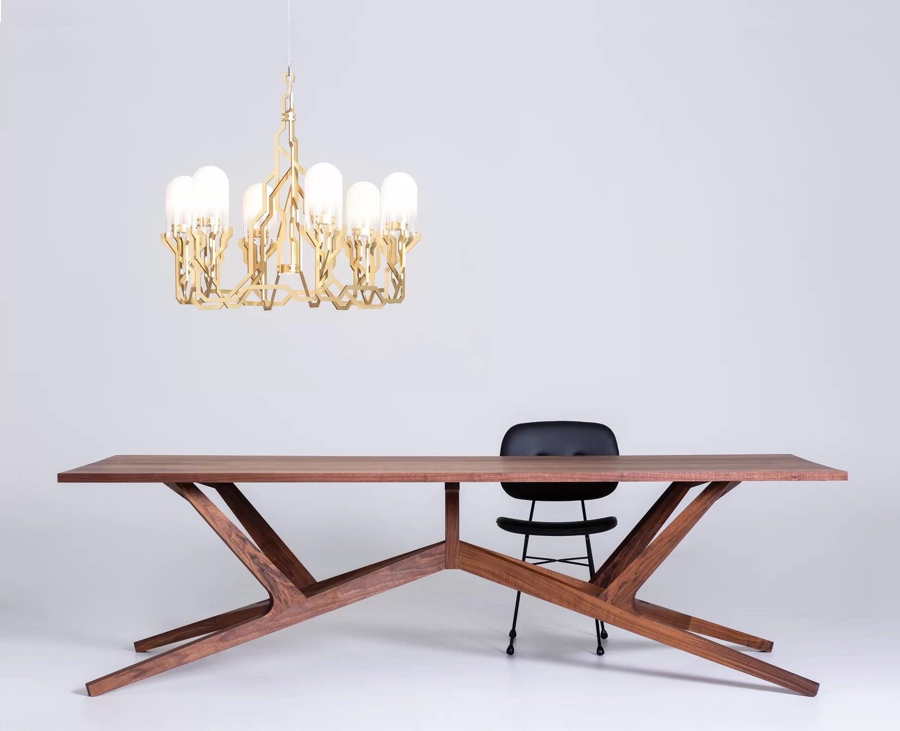 Stół LIBERTY drewno orzechowe Moooi Eye on Design