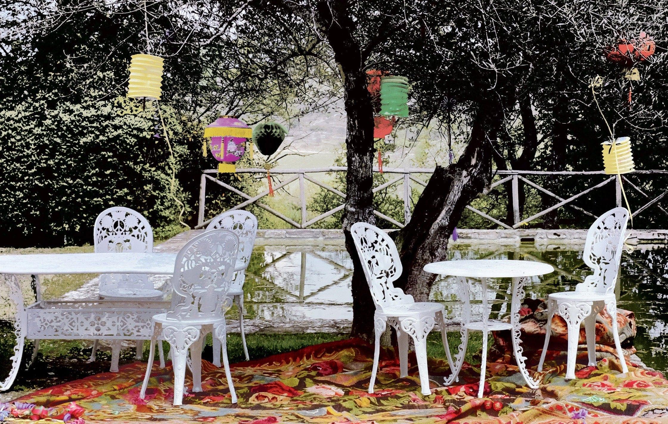 Stół ogrodowy INDUSTRY biały Seletti Eye on Design