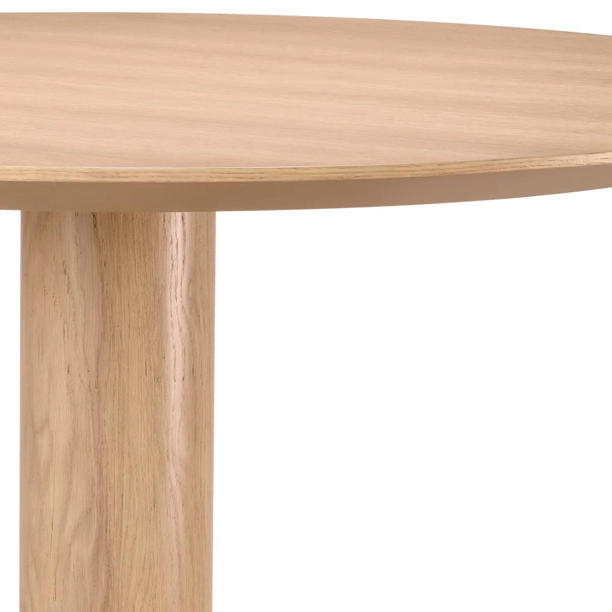 Stół okrągły ASTRO fornir dębowy Eichholtz Eye on Design