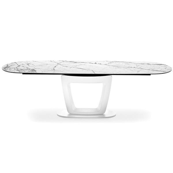 Stół ORBITAL kremowy marmur Calligaris Eye on Design