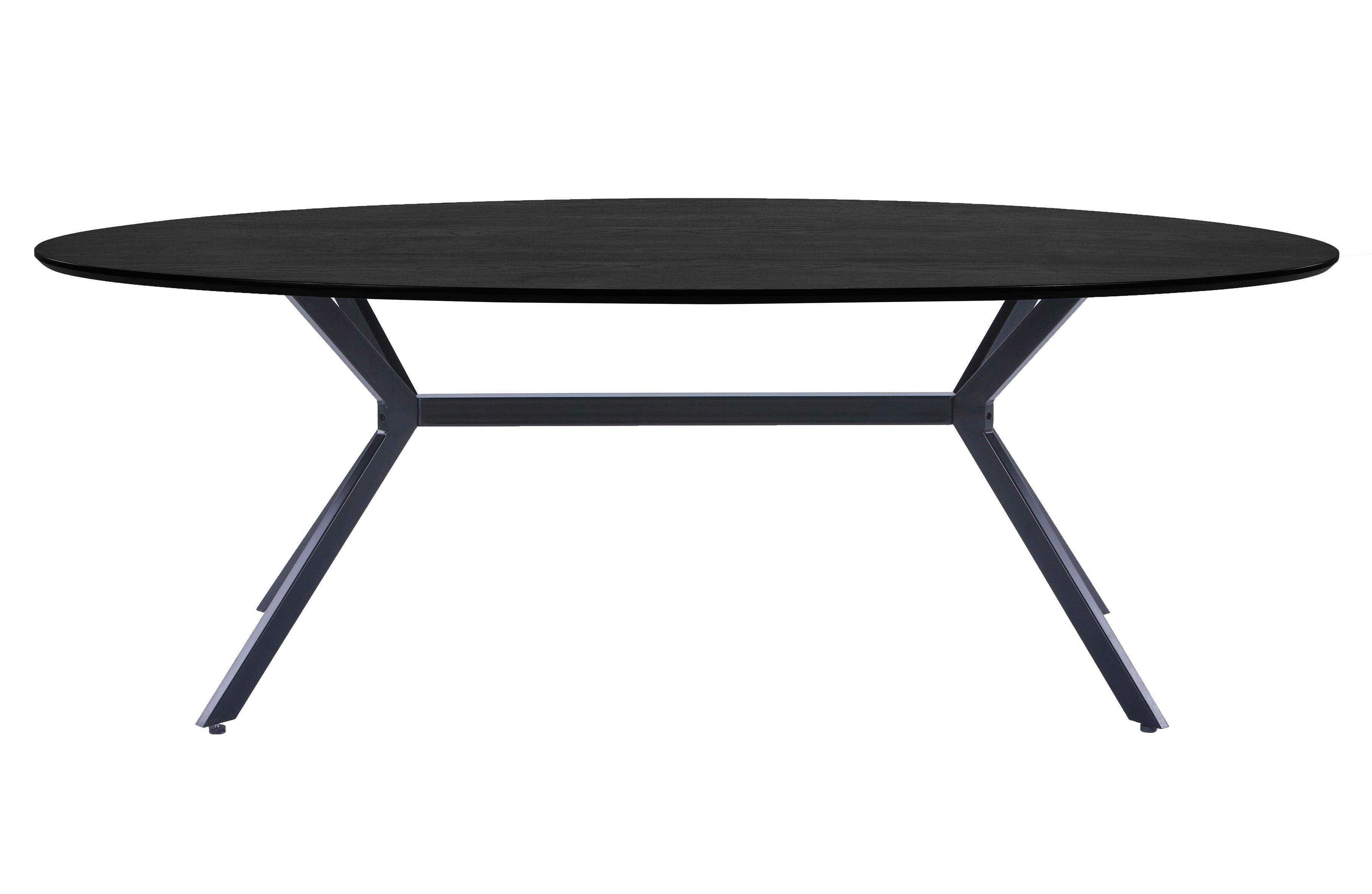 Stół owalny BRUNO czarny Woood Exclusive Eye on Design