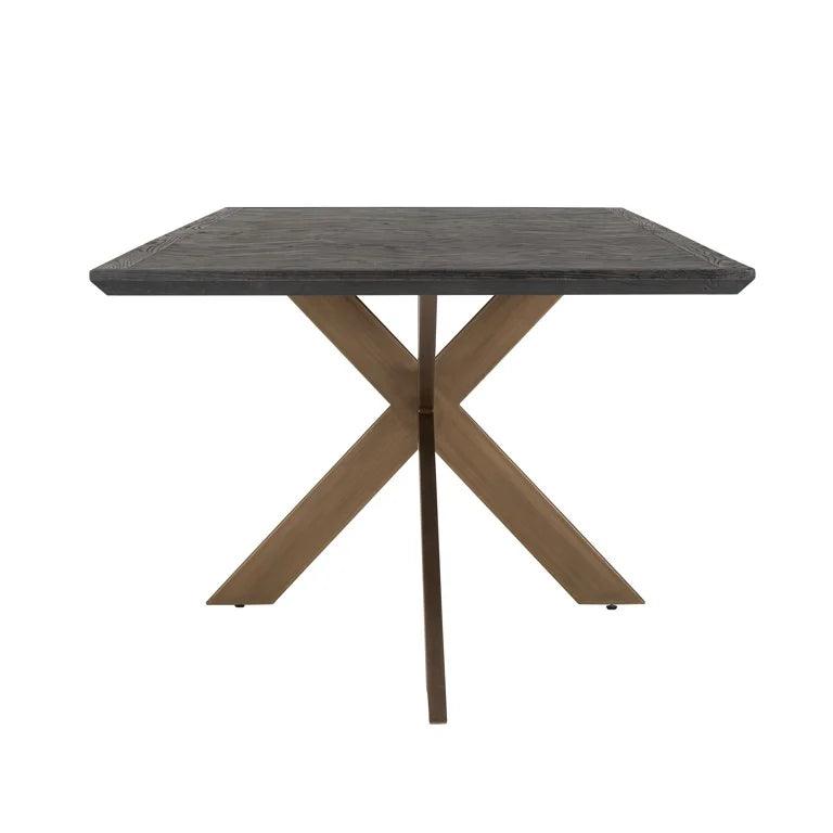 Stół prostokątny BLACKBONE mosiężny Richmond Interiors Eye on Design