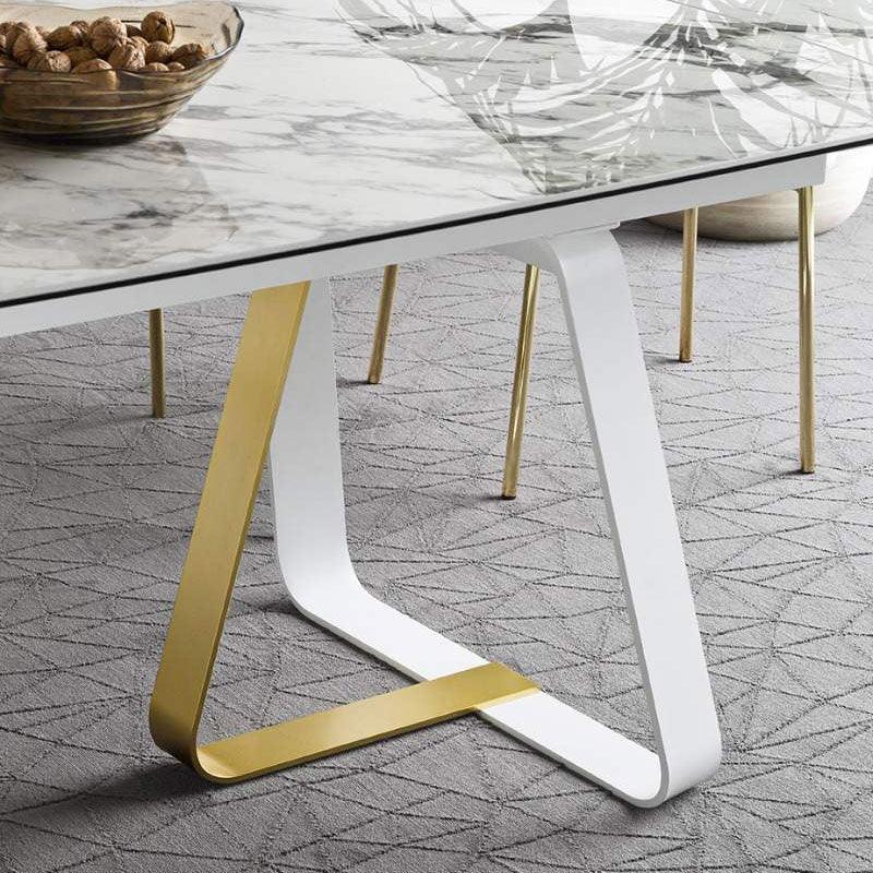 Stół rozkładany SUNSHINE antracytowy marmur Calligaris Eye on Design