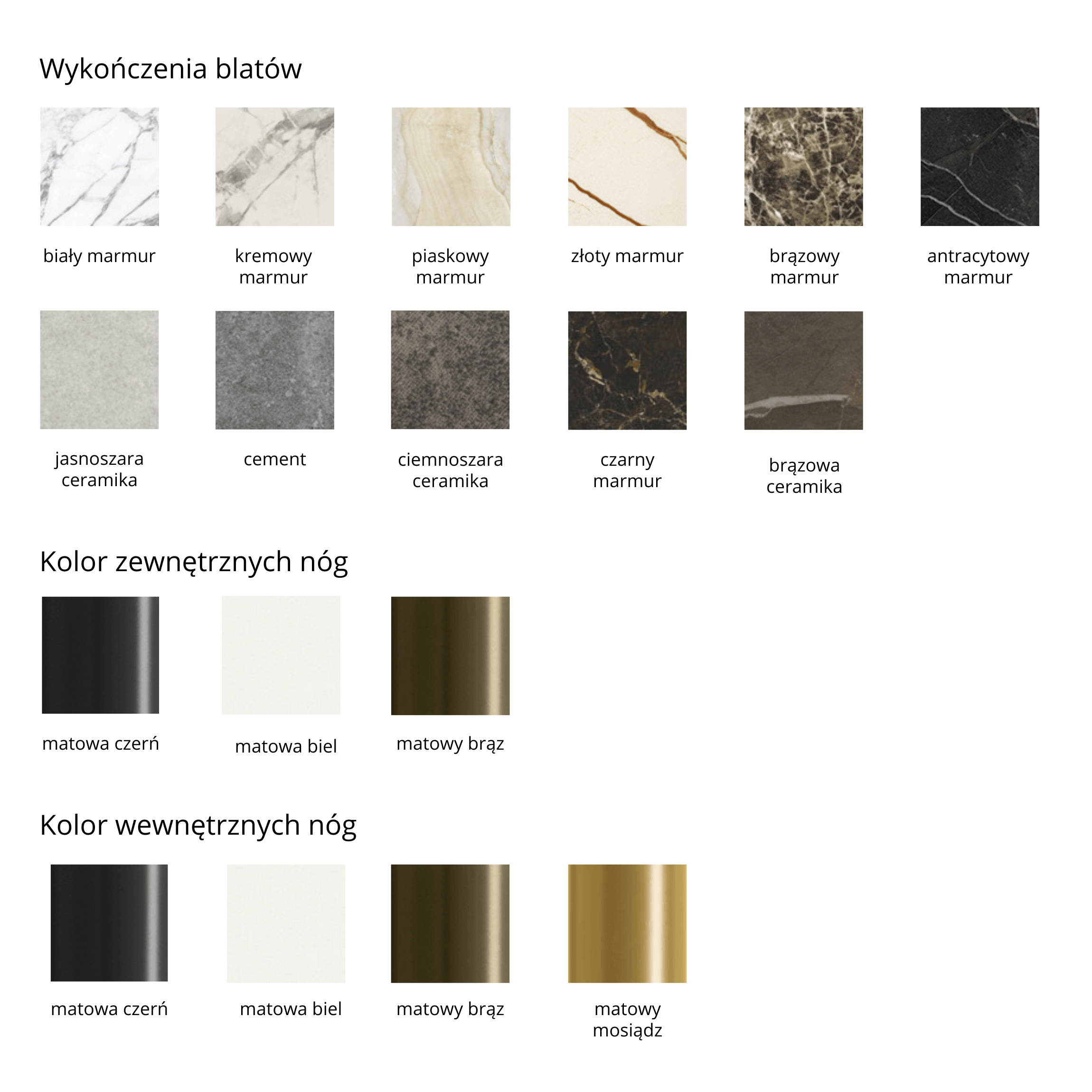 Stół SUNSHINE antracytowy marmur Calligaris Eye on Design