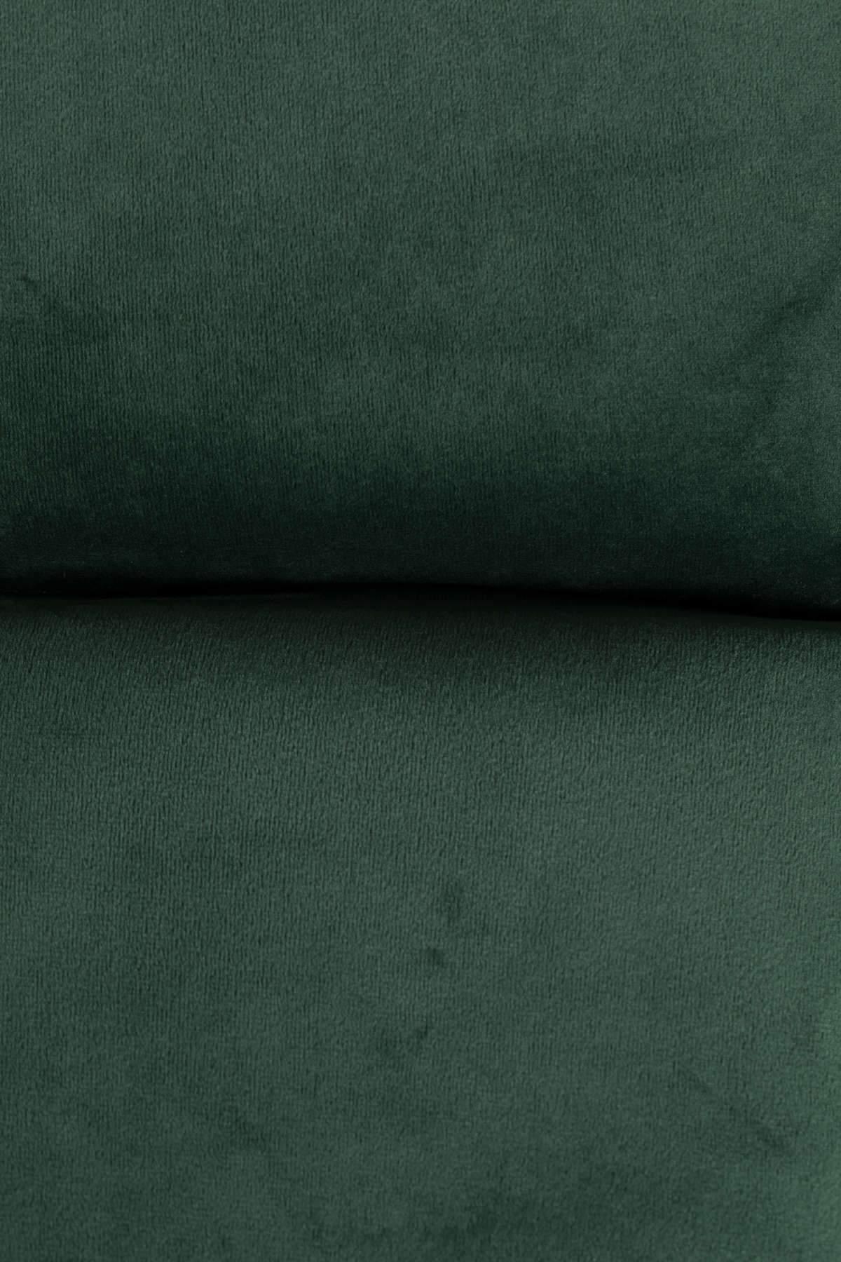 Stołek BAR VELVET zielony Dutchbone Eye on Design