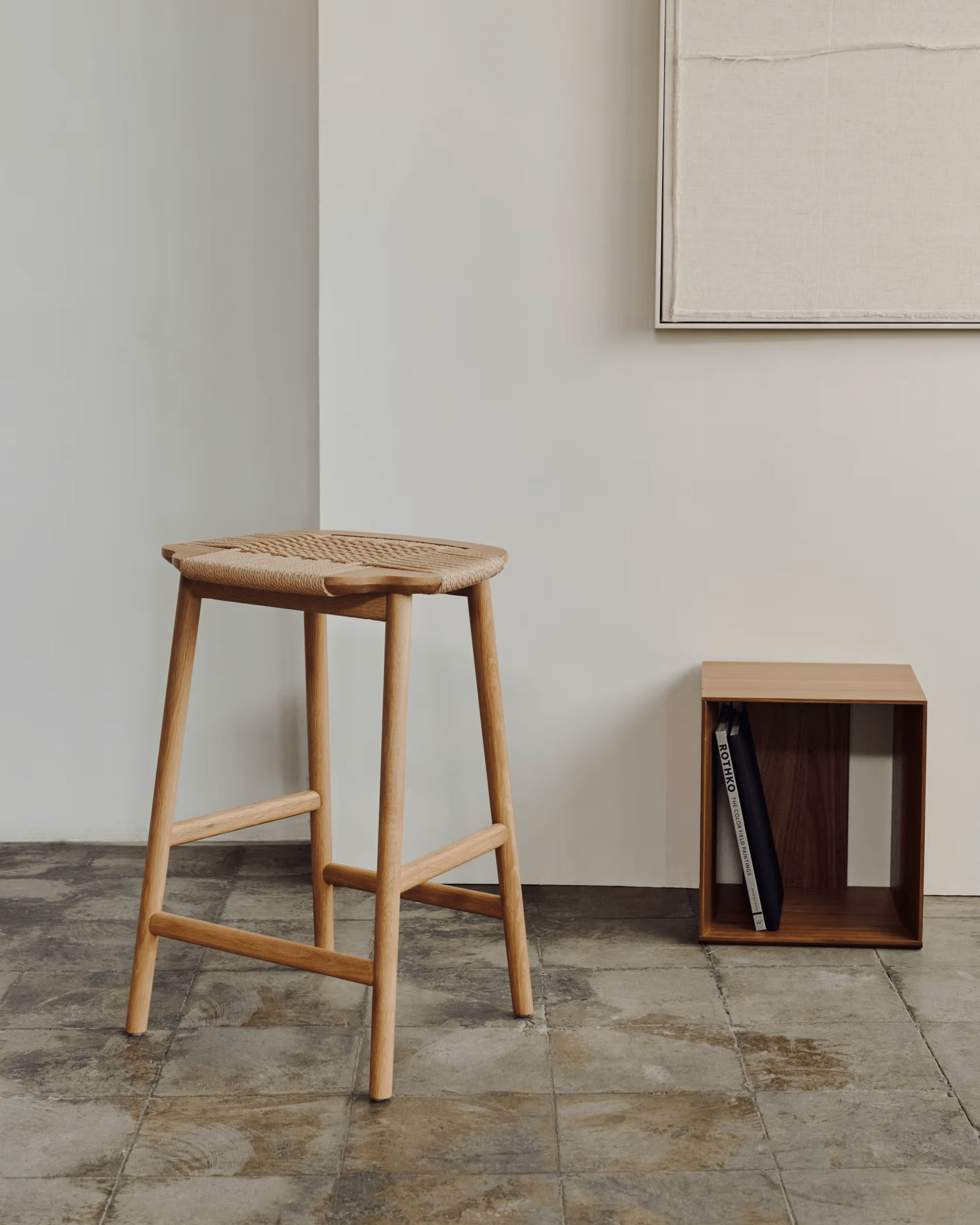 Stołek barowy ENIT lite drewno La Forma Eye on Design