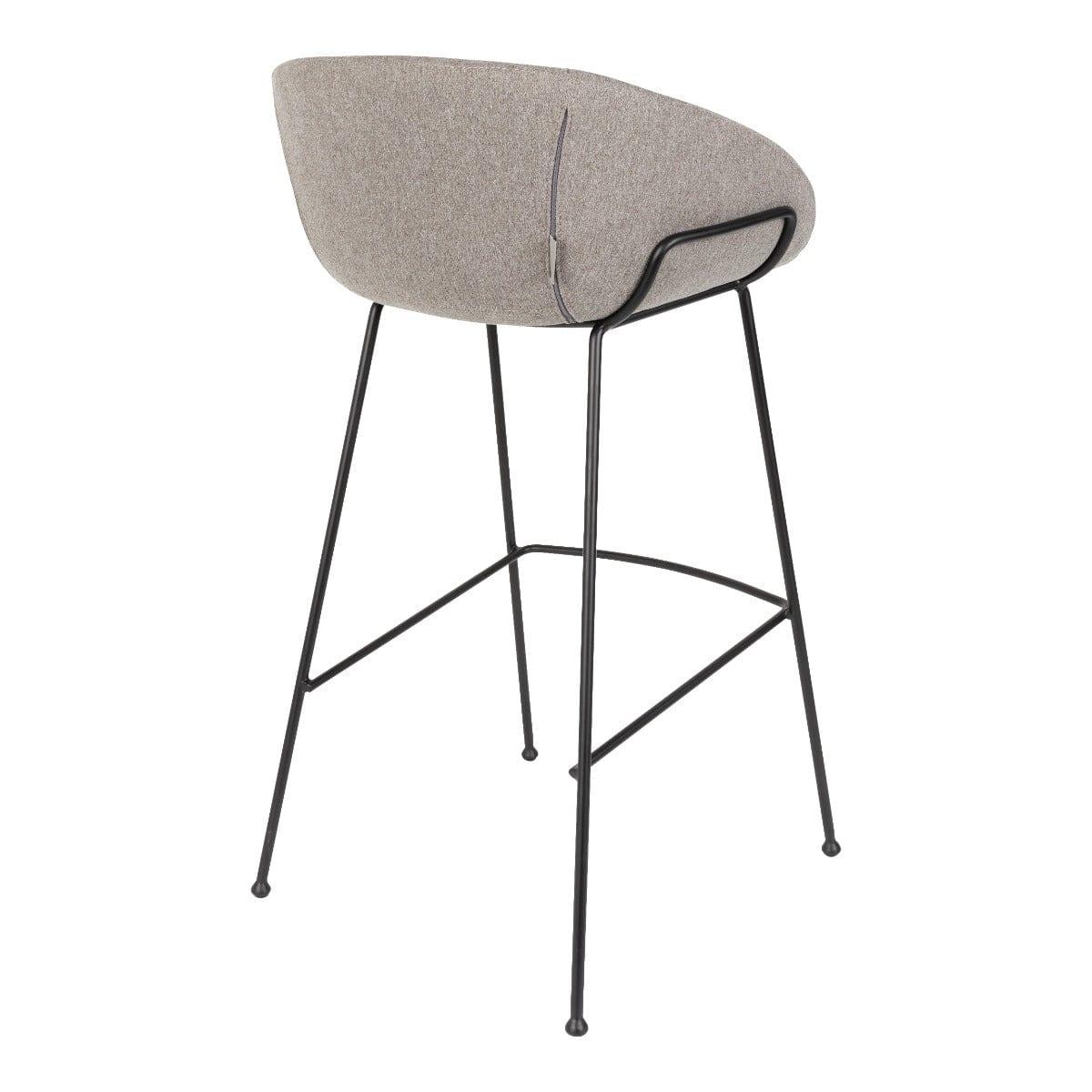 Stołek barowy FESTON szary Zuiver Eye on Design