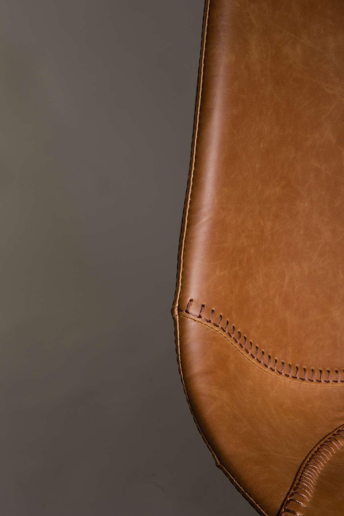 Stołek barowy FRANKY 65 brązowy Dutchbone Eye on Design