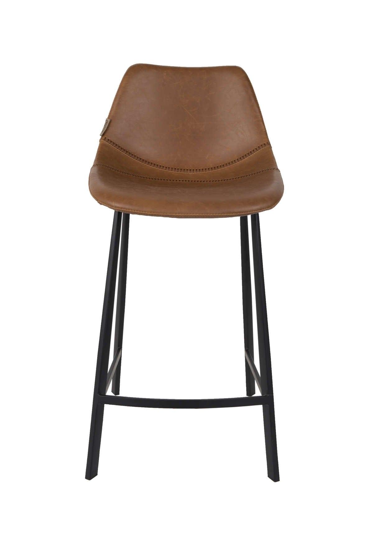 Stołek barowy FRANKY 65 brązowy Dutchbone Eye on Design
